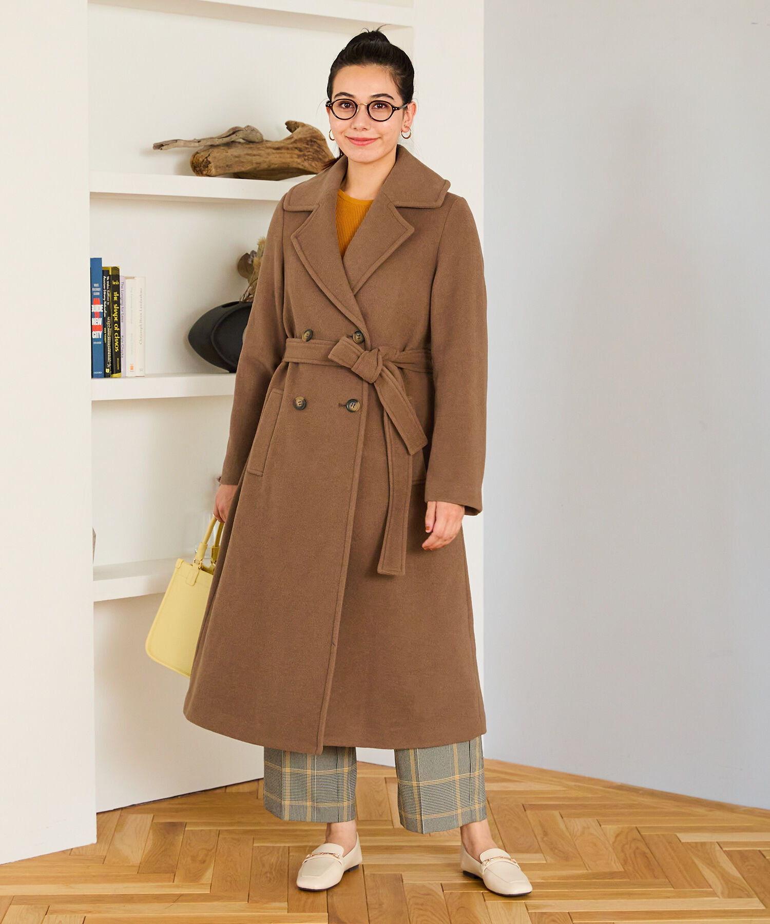 ORiental TRaffic「ダブルボタンコート/MO33C03-2」|ピーコート|