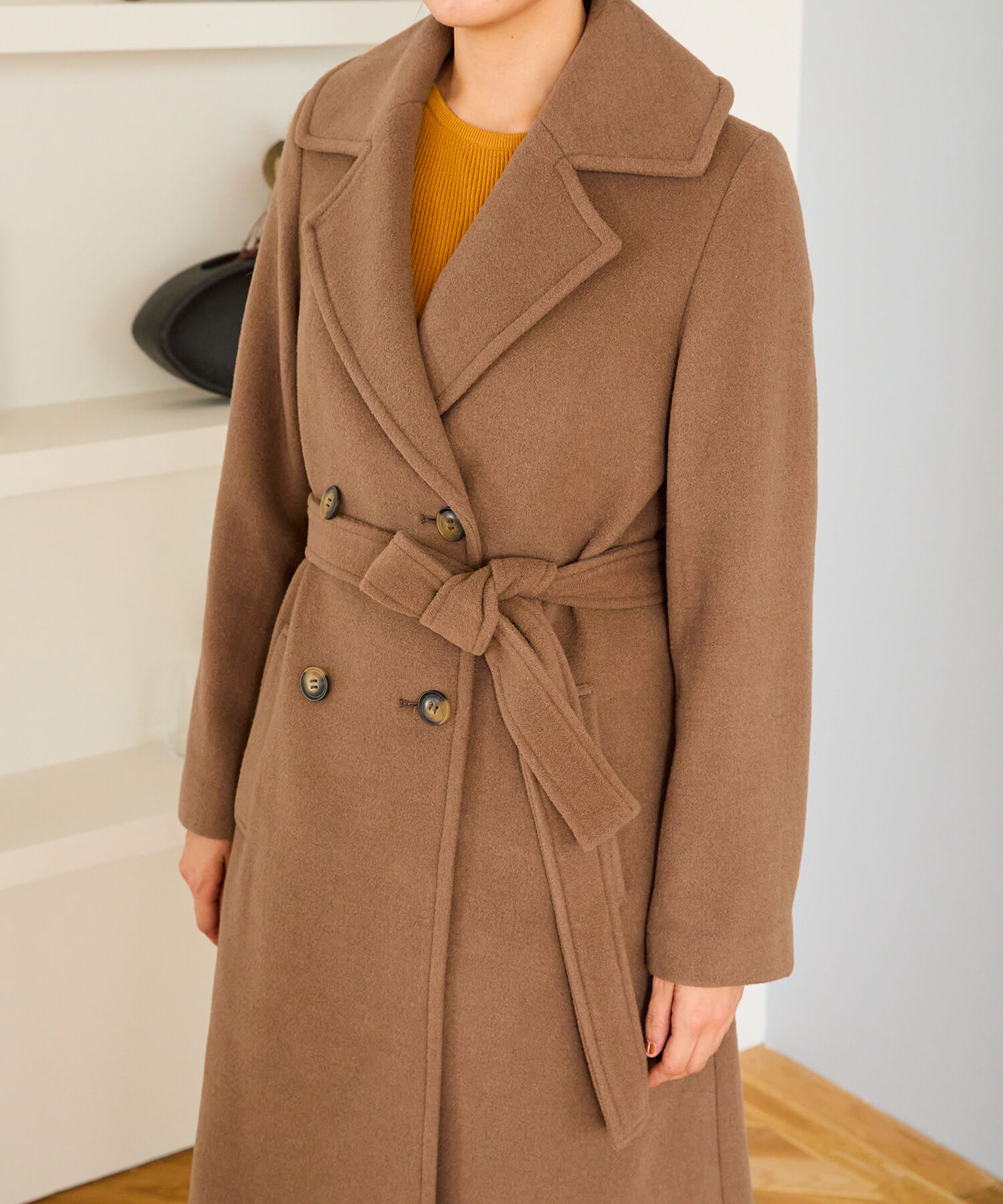 ORiental TRaffic「ダブルボタンコート/MO33C03-2」|ピーコート|