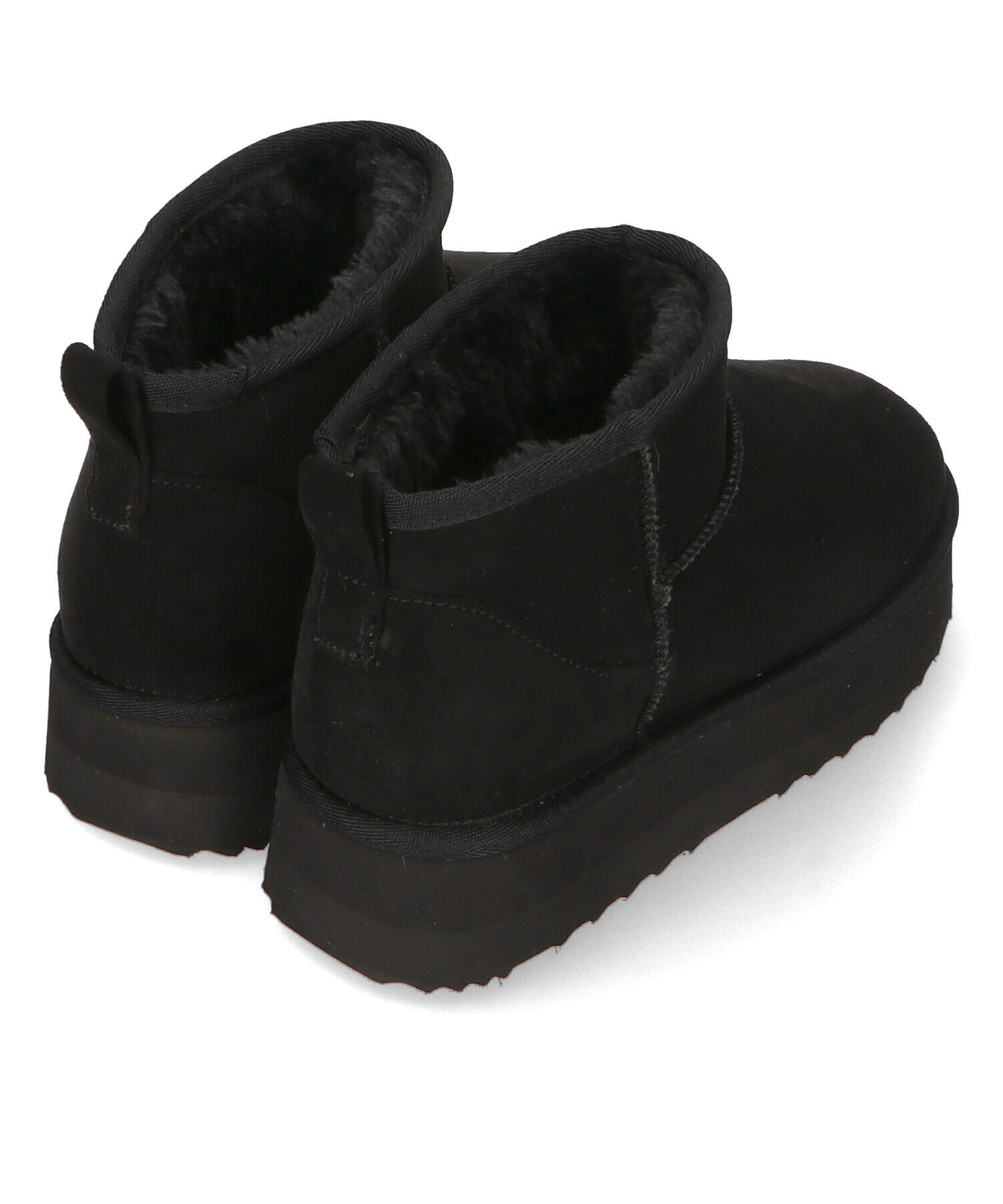 ORiental TRaffic「【累計1万足突破】 厚底 ムートン ショートブーツ /35401 軽量 防寒」|ショートブーツ|