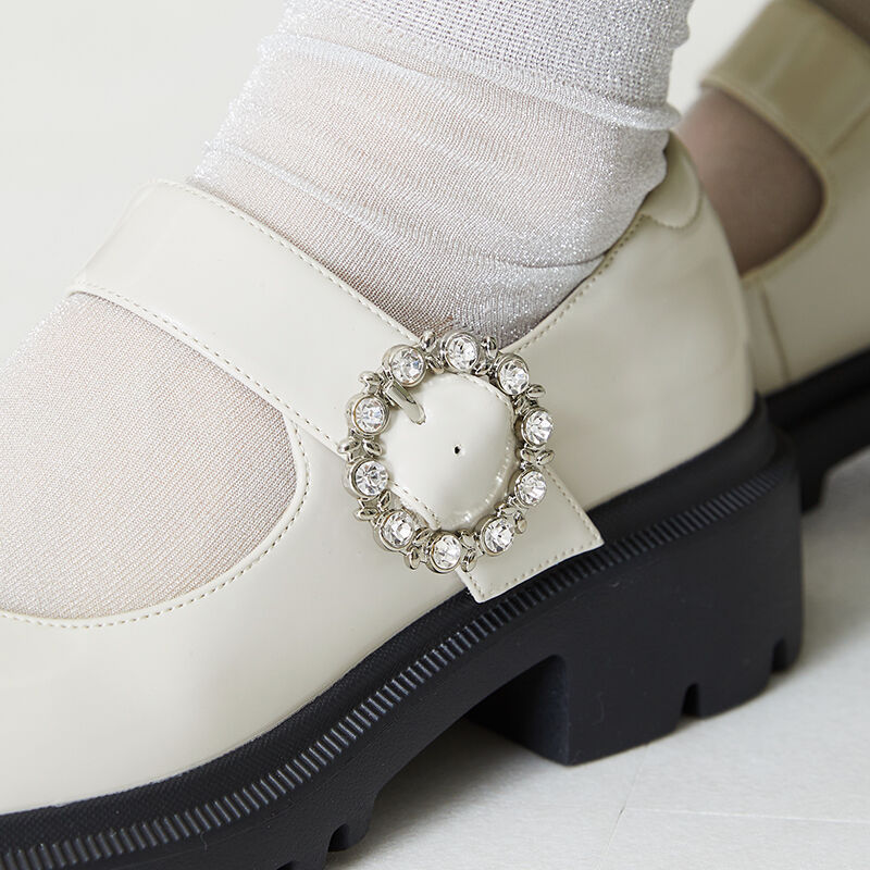 ORiental TRaffic「ビジューバックルストラップシューズ/41110」|パンプス|