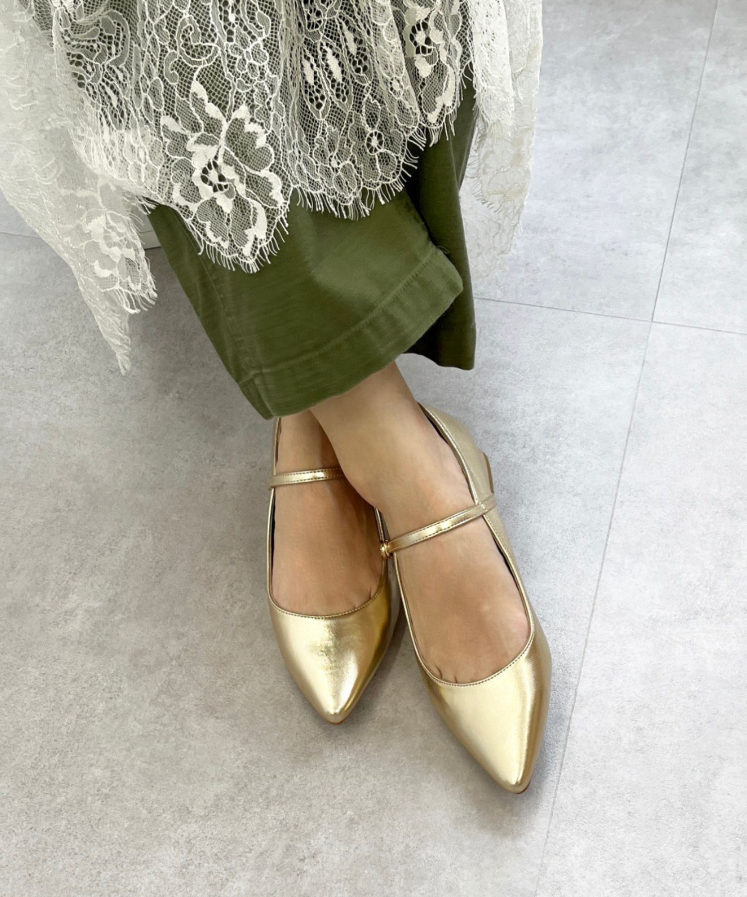 ORiental TRaffic「ストラップ変形ヒールパンプス/41114 パンプス」|パンプス|