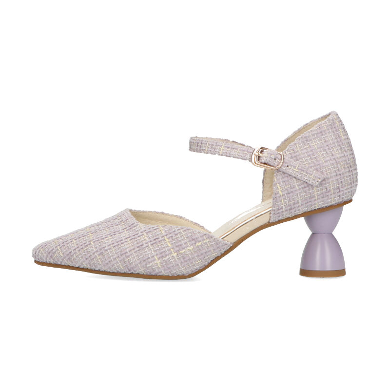 ORiental TRaffic「変形ヒールセパレートパンプス/41123」|パンプス|