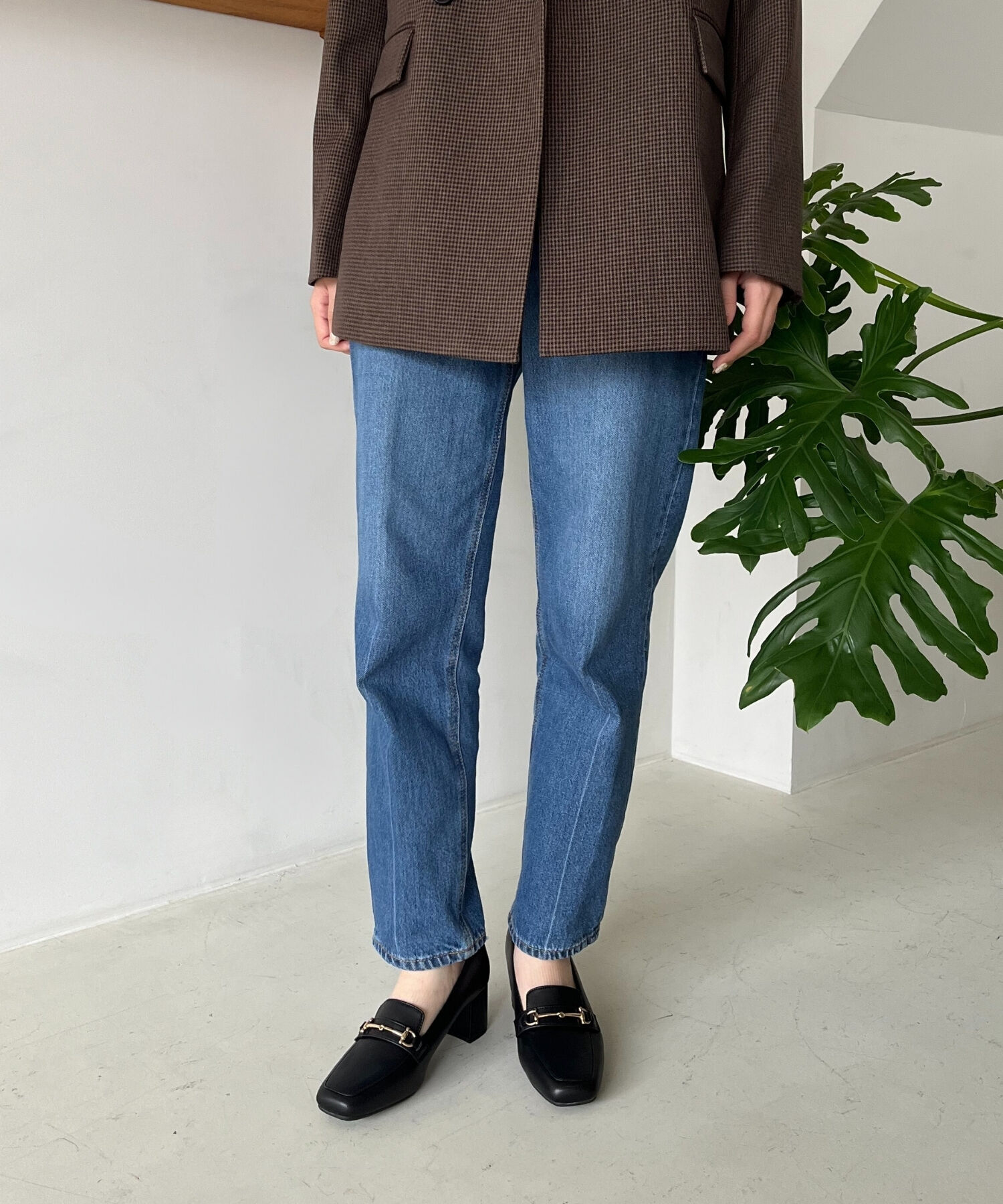 ORiental TRaffic「【跳べるパンプス/シリーズ累計１５０万足突破 】ビット ヒールローファー /R-3214 厚手クッション」|パンプス|