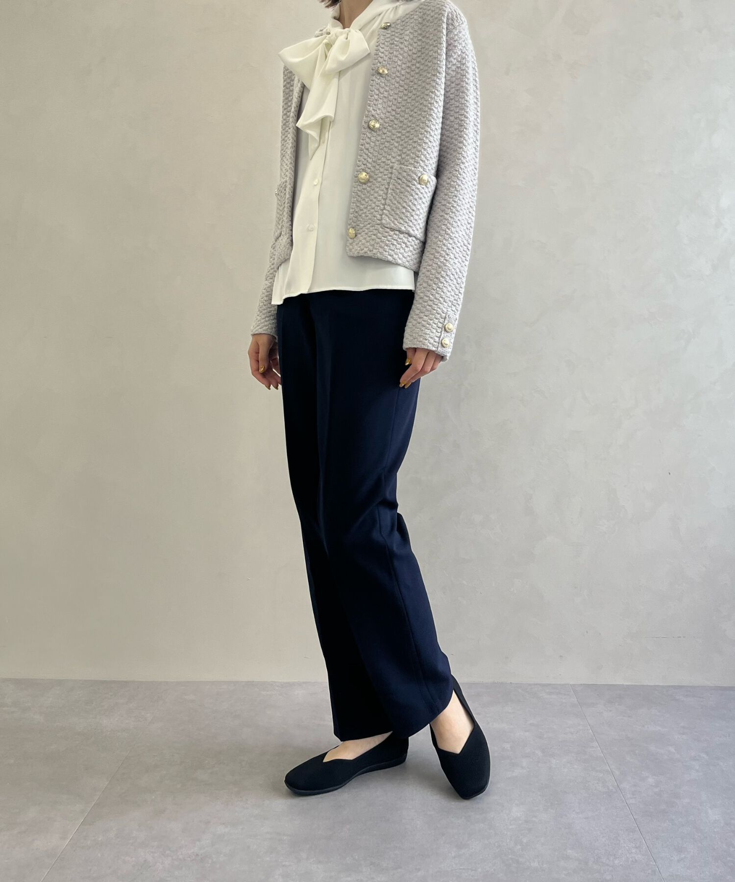 ORiental TRaffic「【洗濯OK】 ニット パンプス /R-3215 軽量 フラット ニット 通気性 柔らかい」|パンプス|