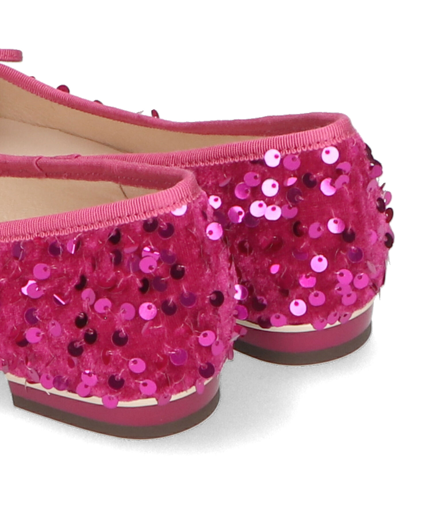 ORiental TRaffic「スパンコールバレエシューズ/41315」|パンプス|