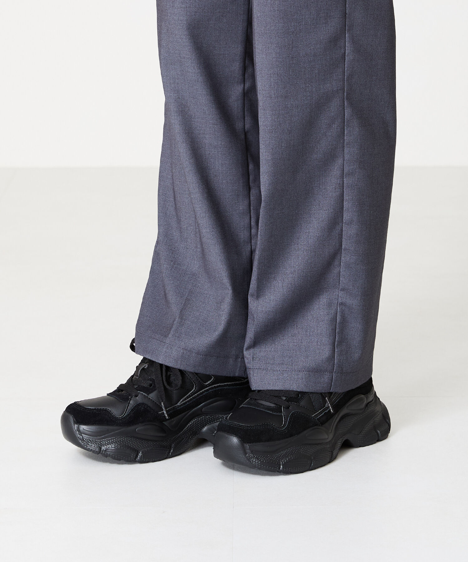 ORiental TRaffic「【アウトレット価格】ナイロンテープ厚底スニーカー/OT3745」|スニーカー|