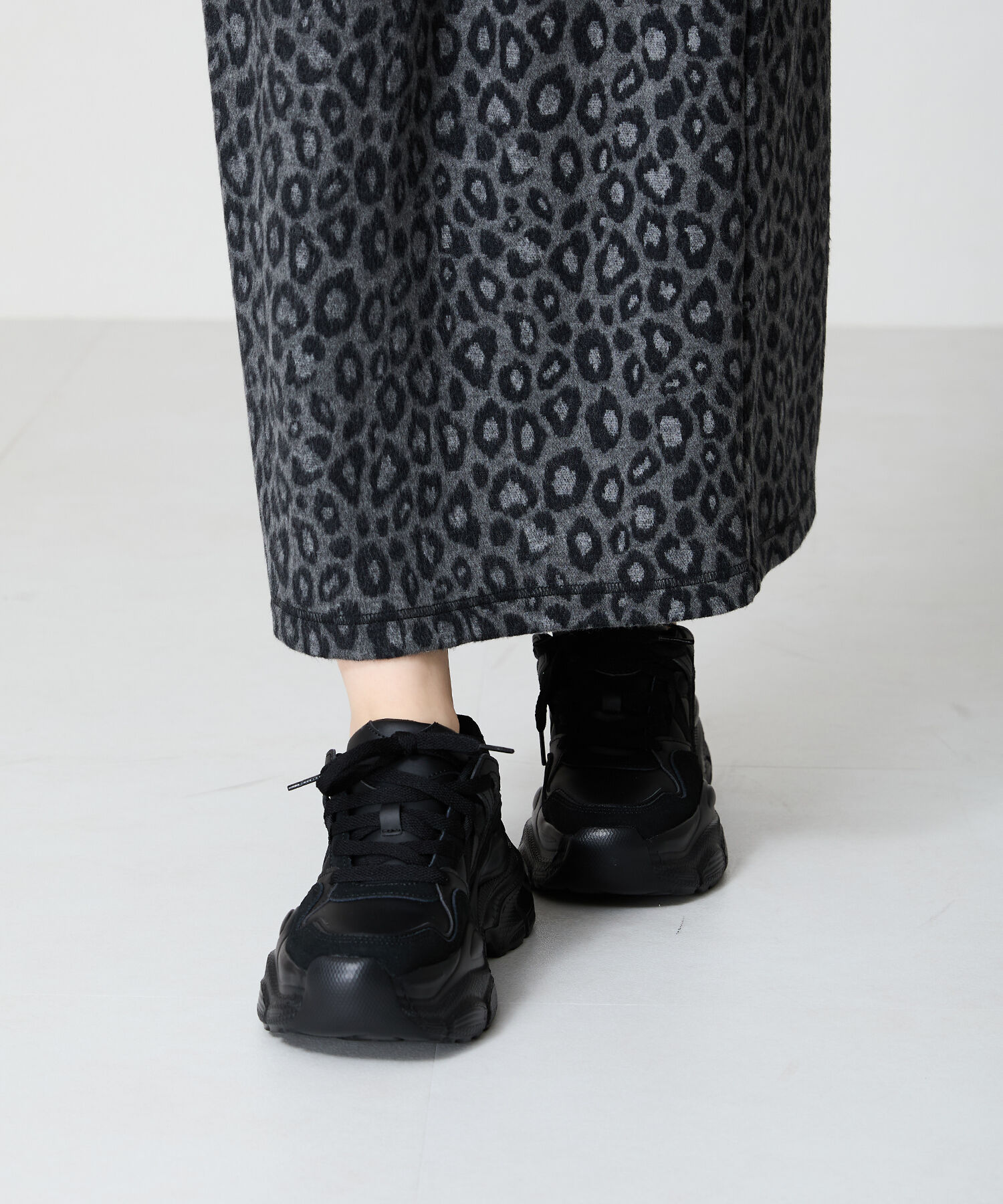 ORiental TRaffic「【アウトレット価格】ナイロンテープ厚底スニーカー/OT3745」|スニーカー|