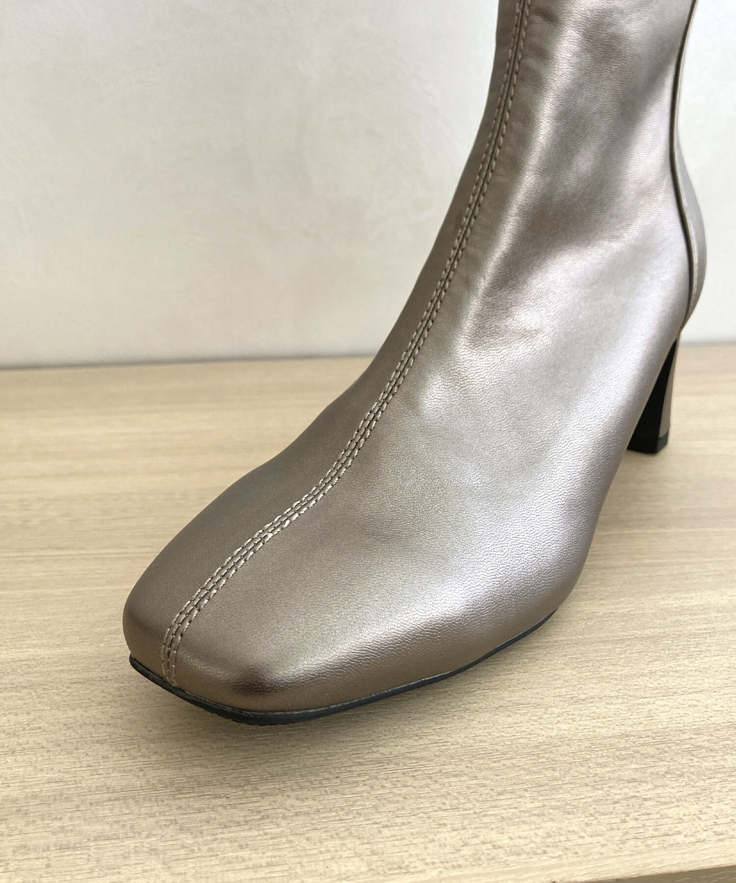 ORiental TRaffic「ストレッチ ヒール バック ジップ ブーツ /41406」|ショートブーツ|