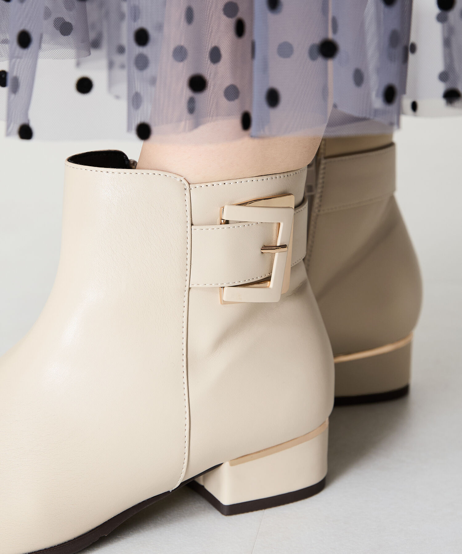 WA Oriental TRaffic「バックルベルトショートブーツ/42402」|ショートブーツ|