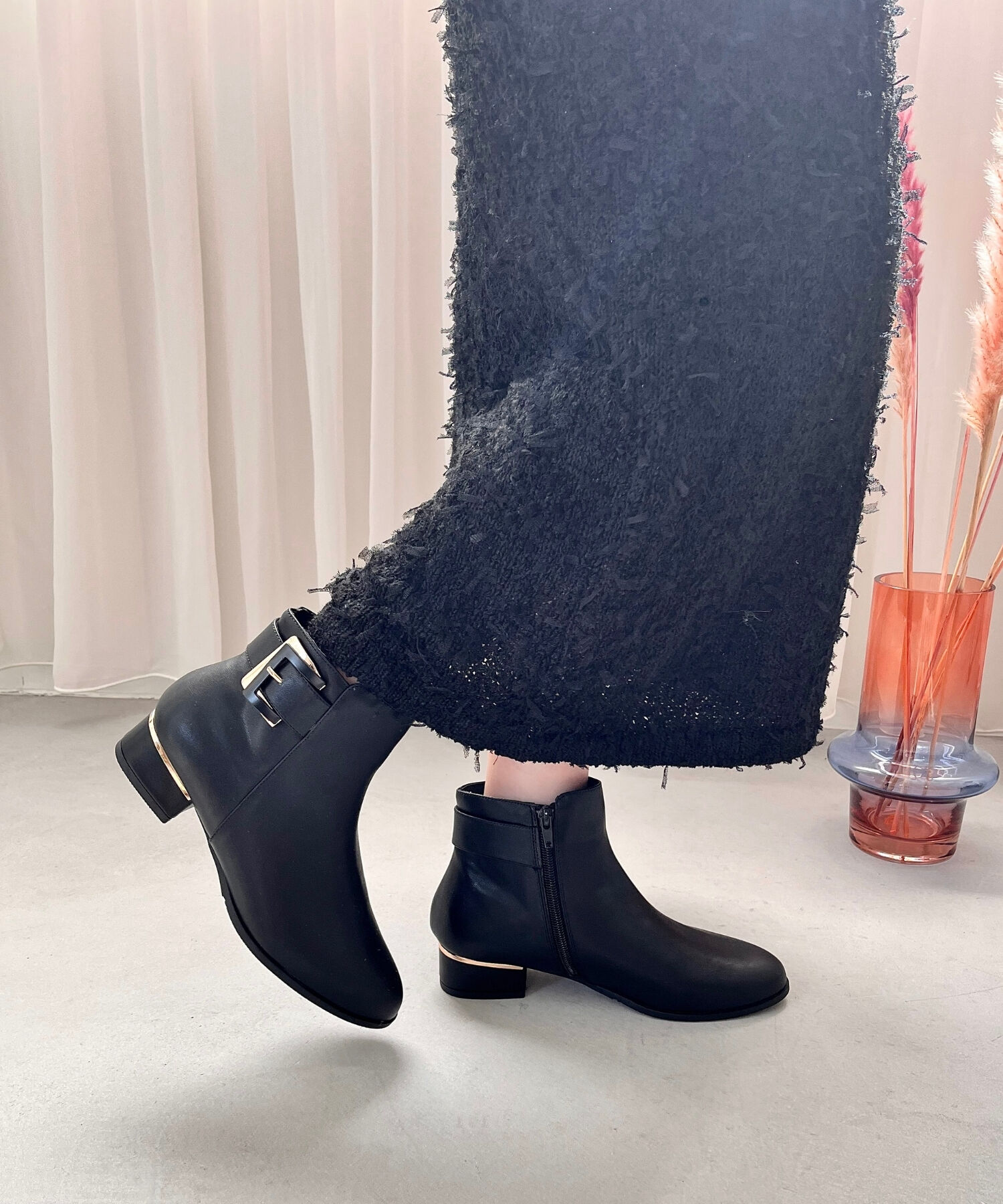 WA Oriental TRaffic「バックルベルトショートブーツ/42402」|ショートブーツ|