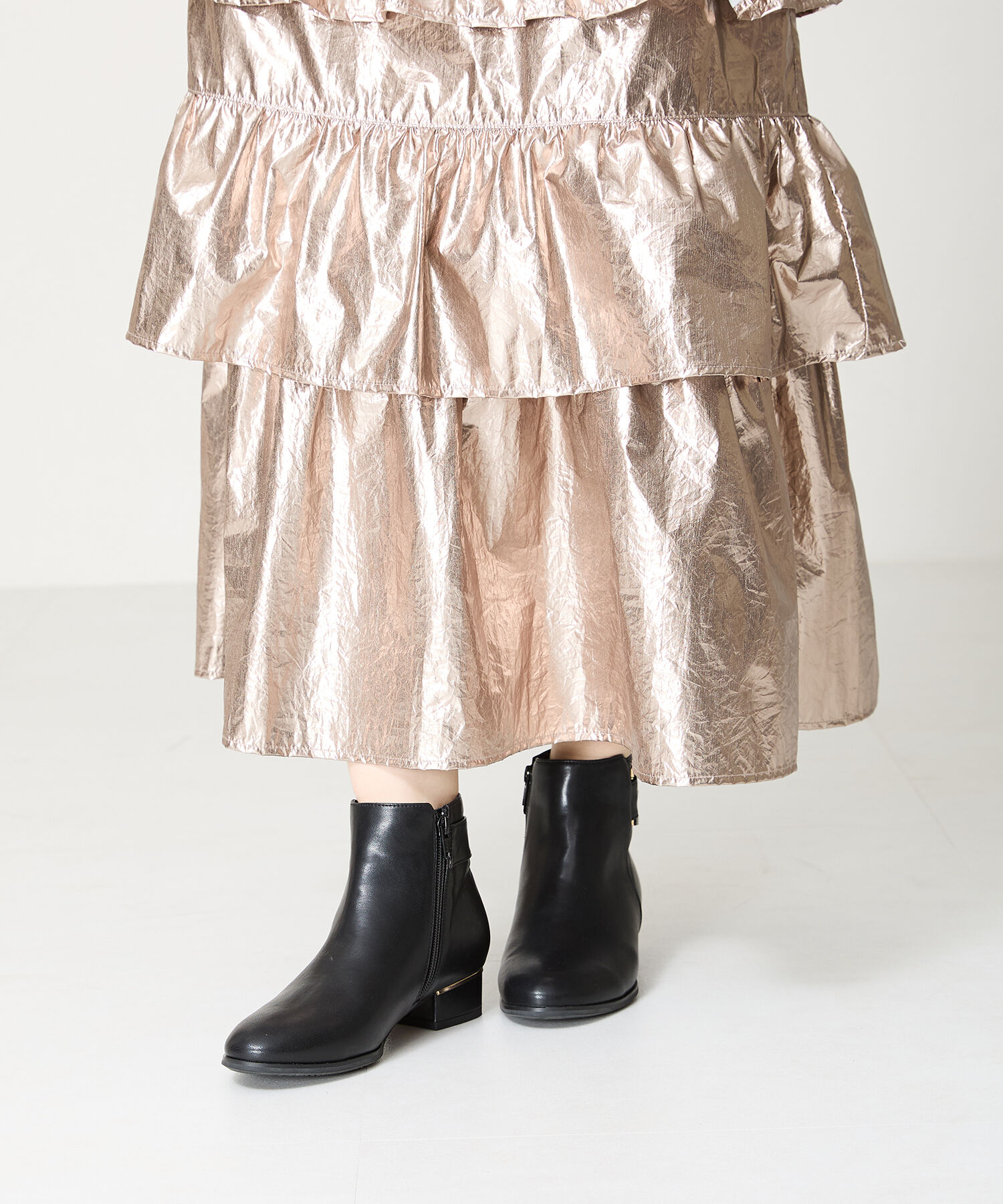 WA Oriental TRaffic「バックルベルトショートブーツ/42402」|ショートブーツ|