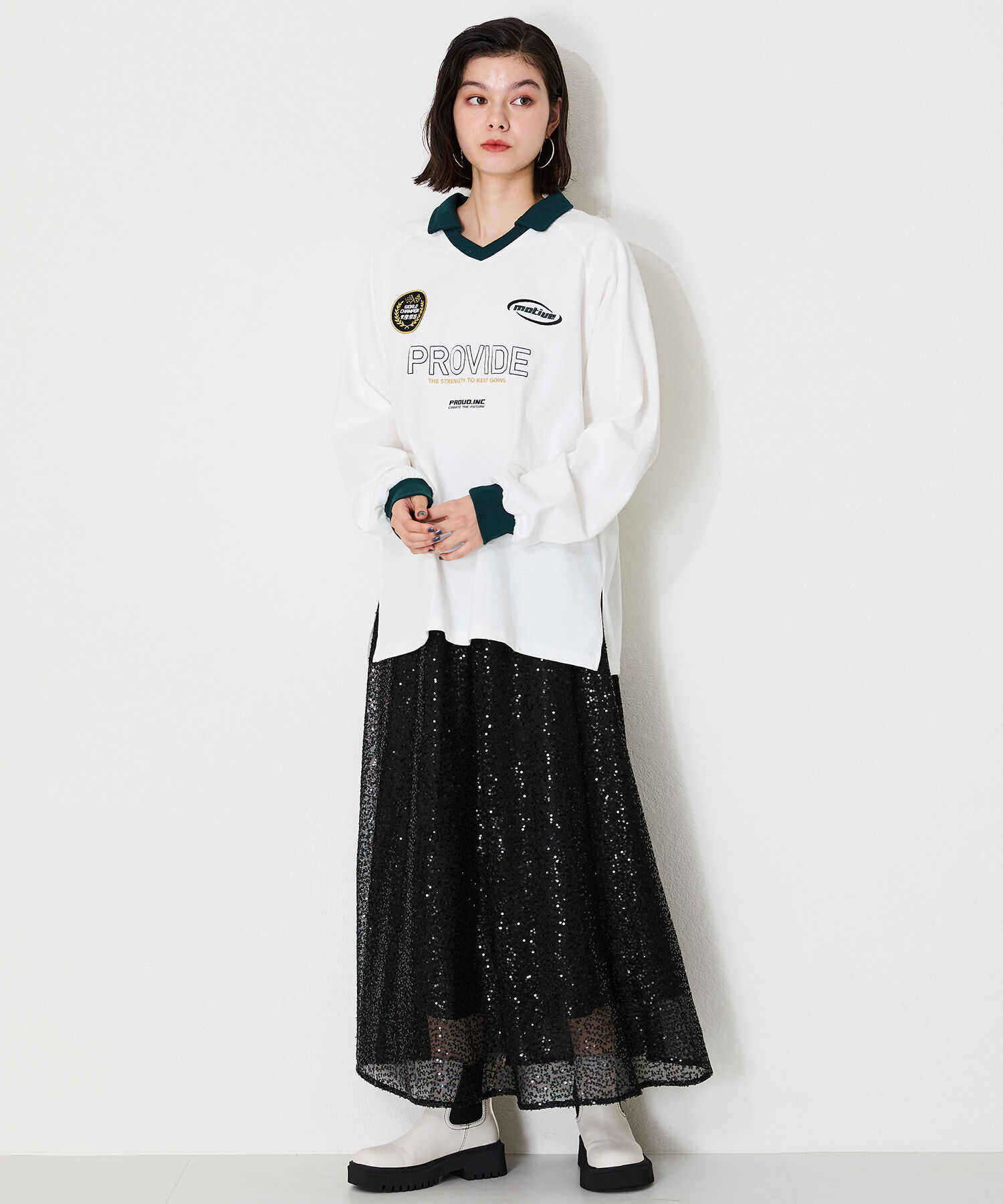 ORiental TRaffic「カラー ステッチ サイドゴア ブーツ /41408」|ショートブーツ|