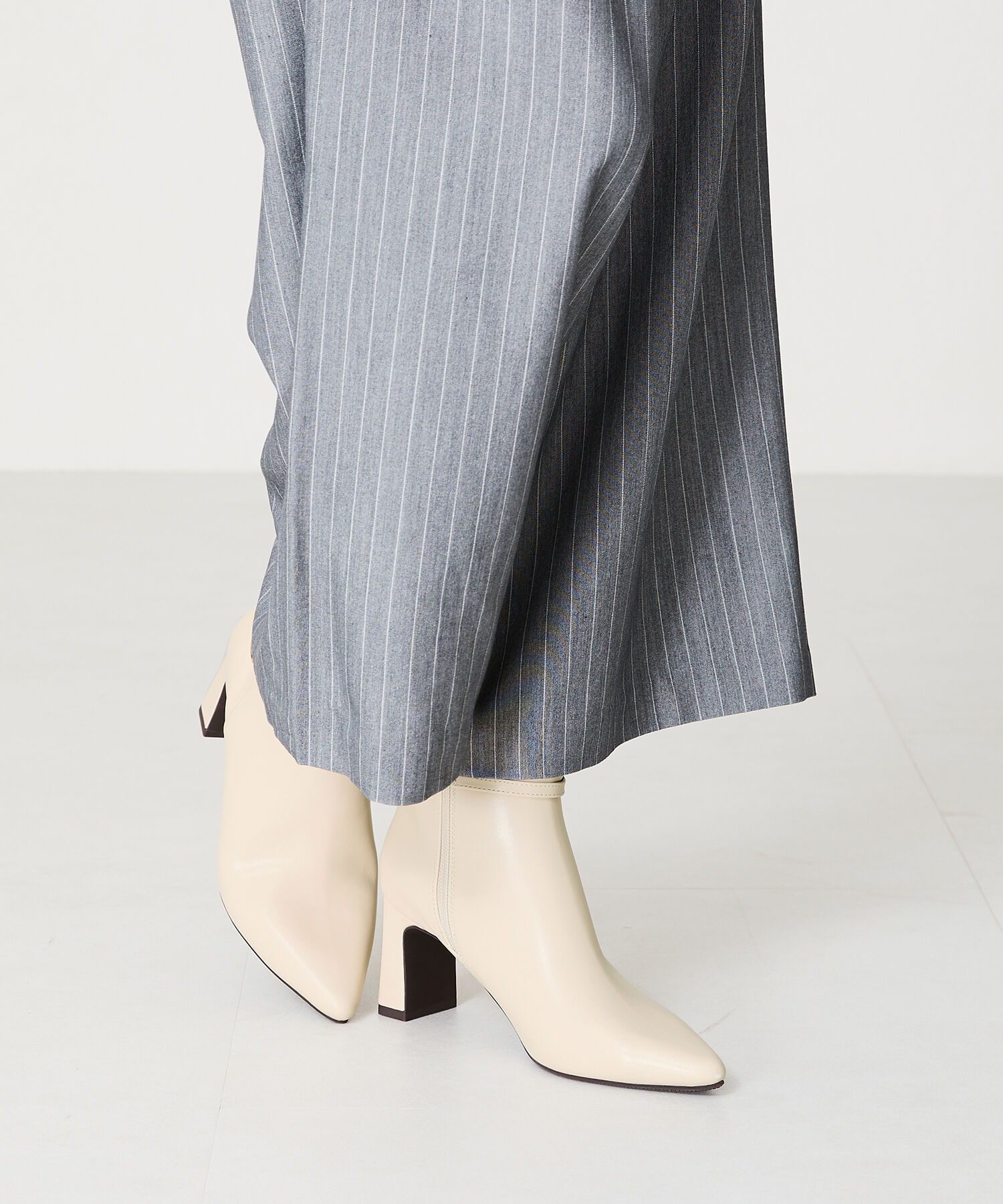 ORiental TRaffic「リング デザイン ポインテッドトゥ ブーツ /41409」|ショートブーツ|