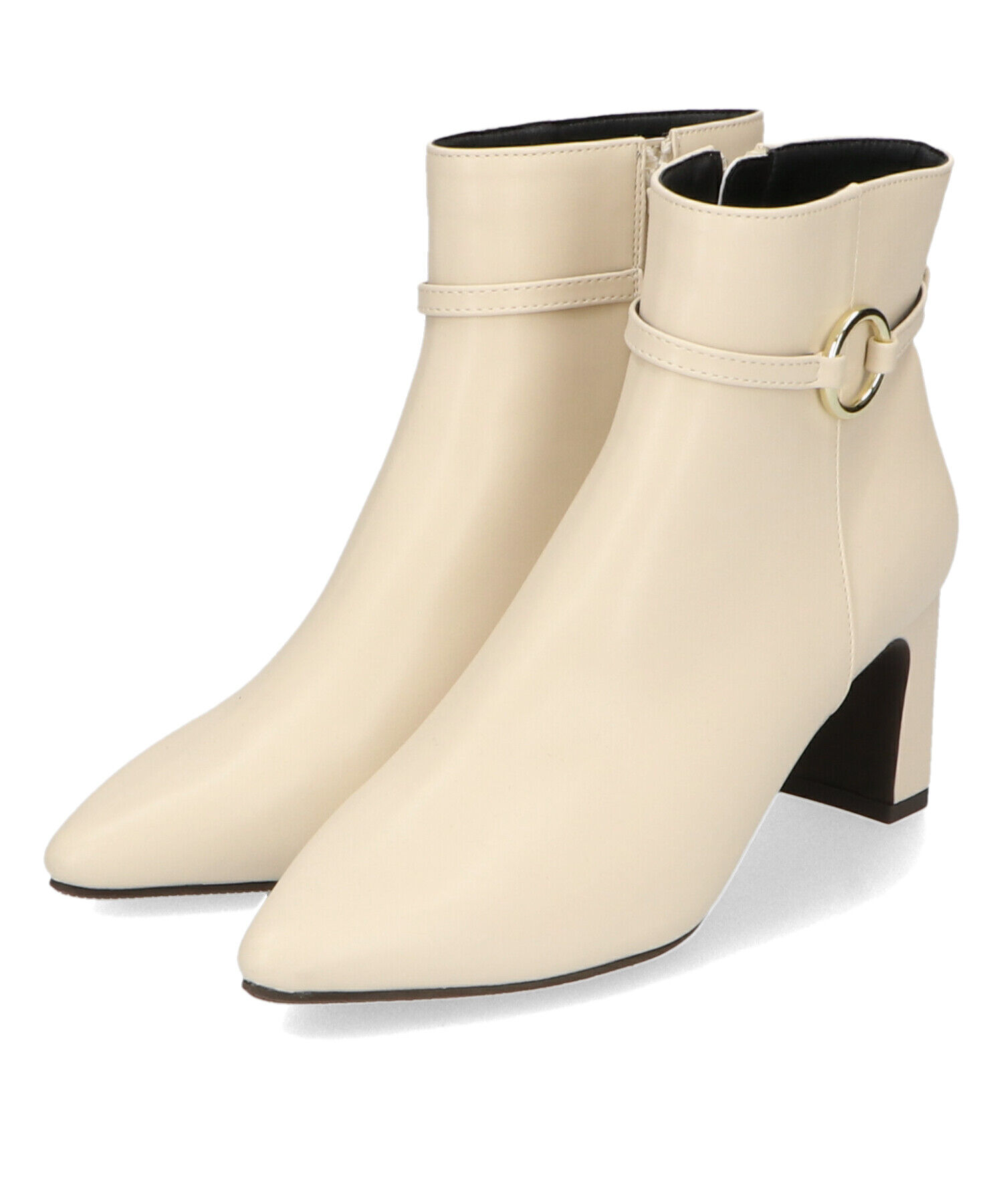 ORiental TRaffic「リング デザイン ポインテッドトゥ ブーツ /41409」|ショートブーツ|