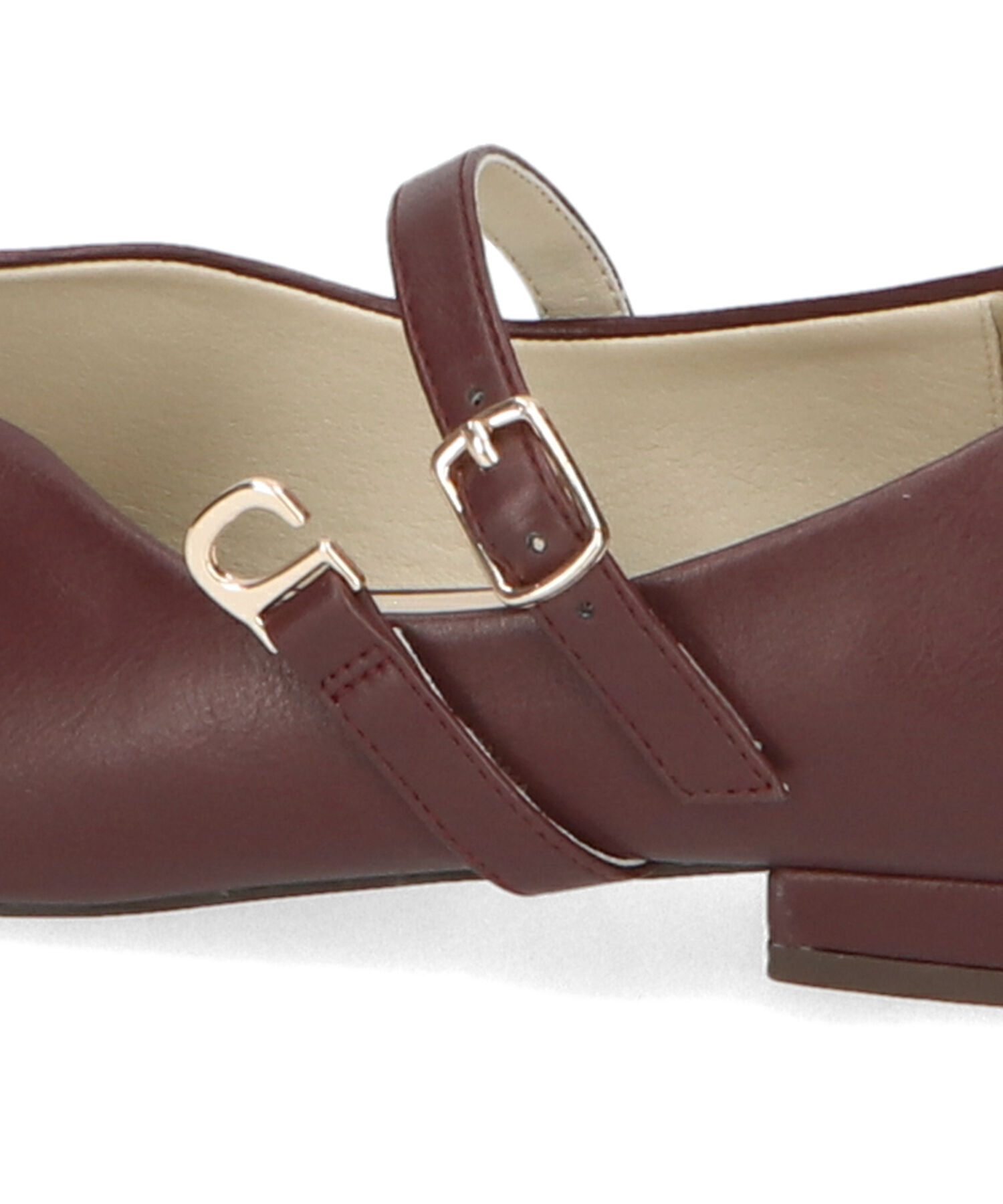 ORiental TRaffic「ベルト デザイン フラットパンプス /45302  ベーシック  シンプル ストラップパンプス」|パンプス|