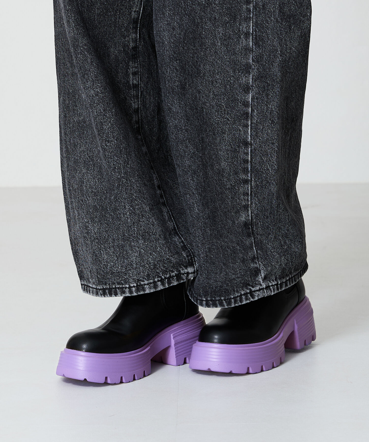 ORiental TRaffic「カラー ソール ショート ブーツ /45401」|ショートブーツ|