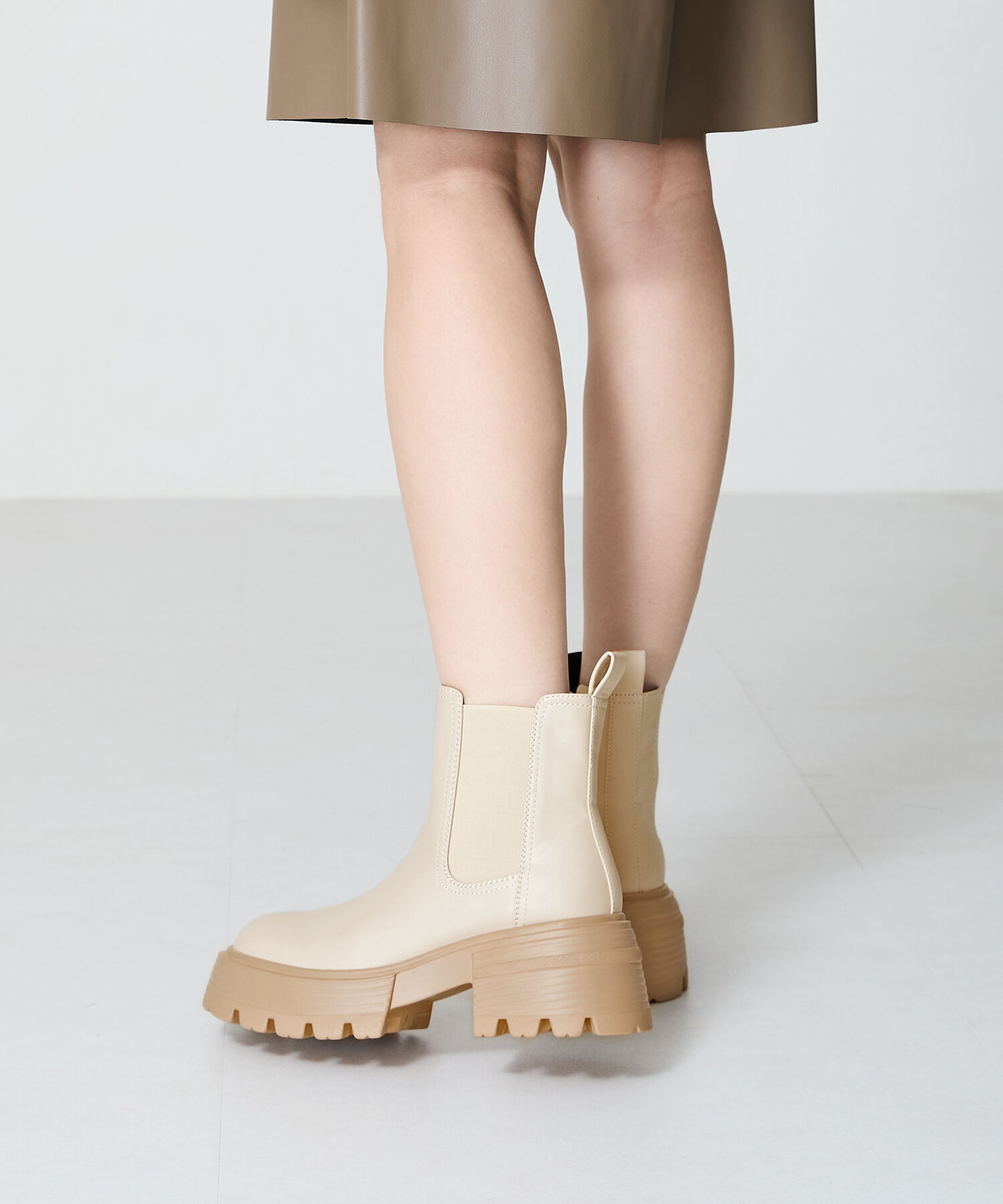 ORiental TRaffic「カラー ソール ショート ブーツ /45401」|ショートブーツ|