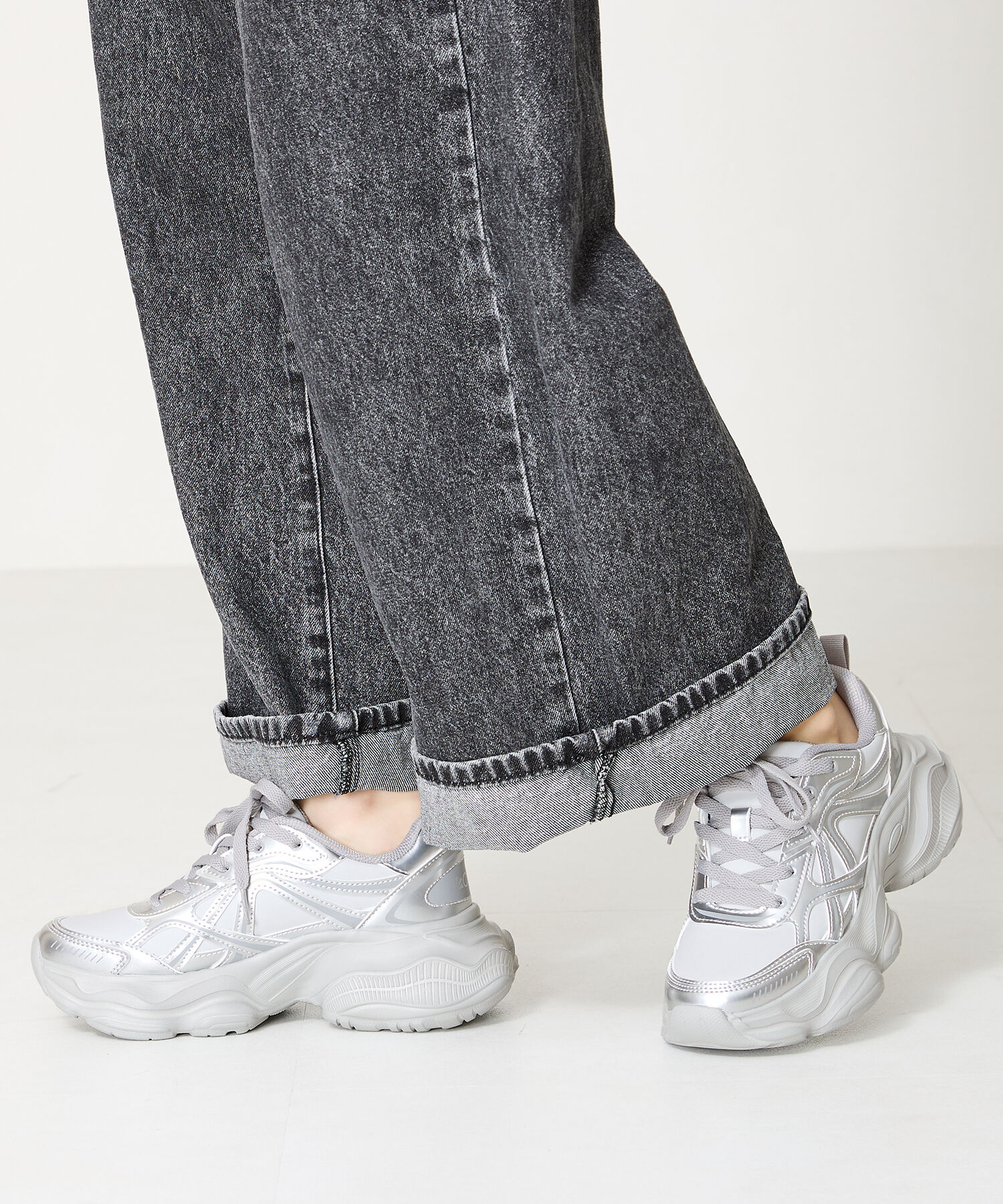 ORiental TRaffic「【アウトレット価格】ボリュームソールハイテクスニーカー/OT3747」|スニーカー|