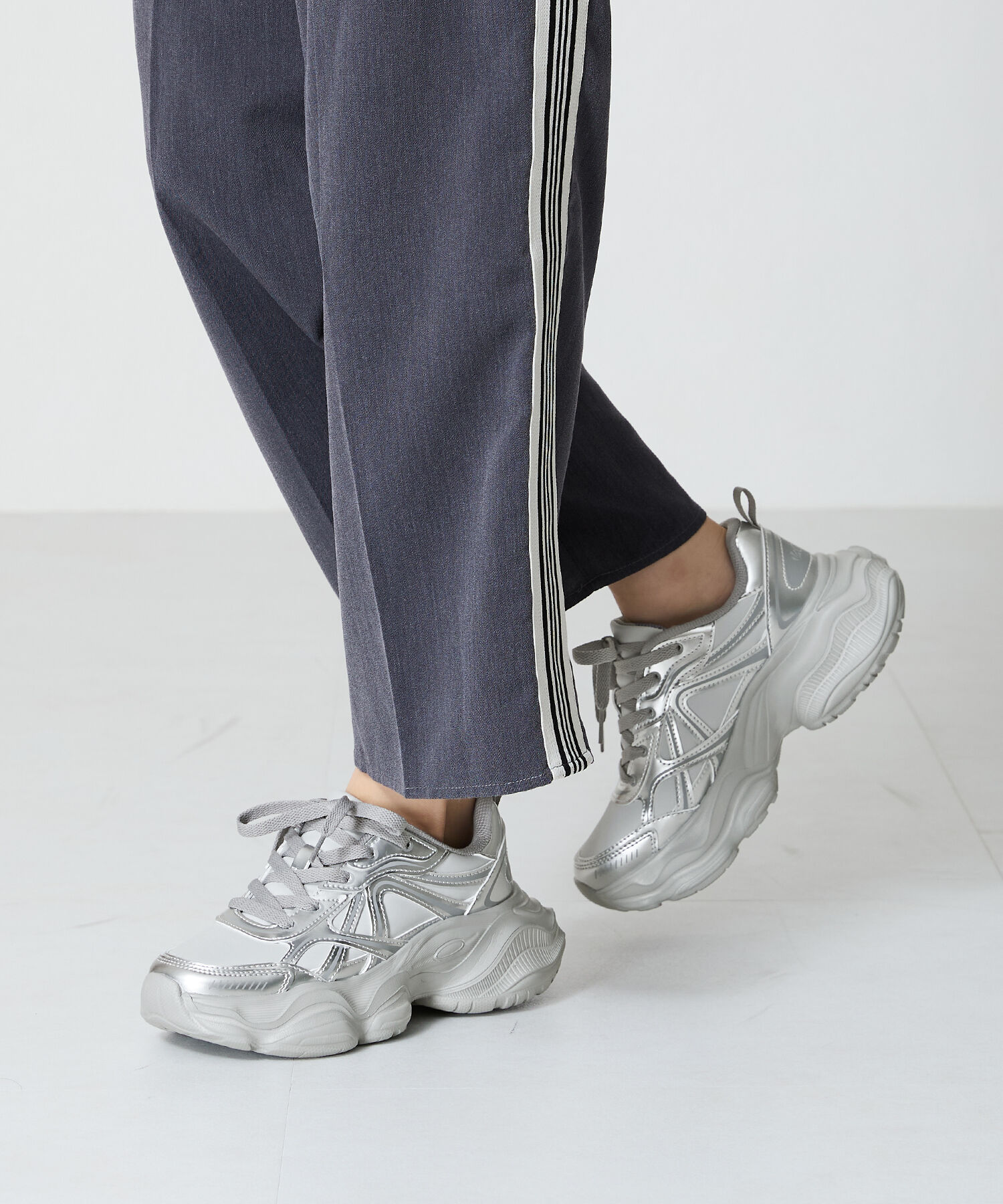 ORiental TRaffic「【アウトレット価格】ボリュームソールハイテクスニーカー/OT3747」|スニーカー|