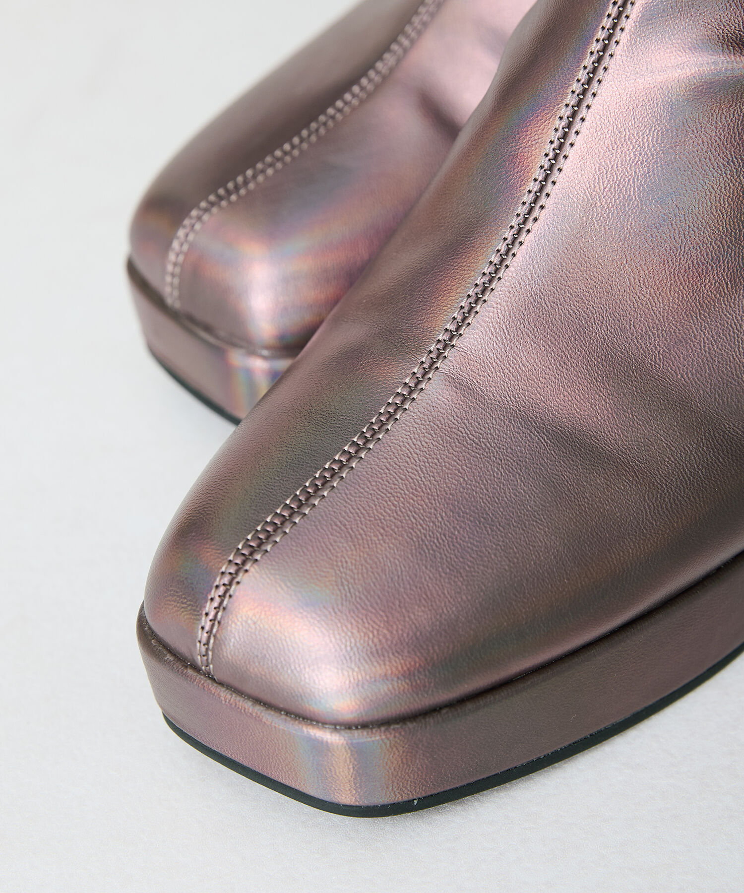 ORiental TRaffic「プラットフォームヒールショートブーツ/41422」|ショートブーツ|