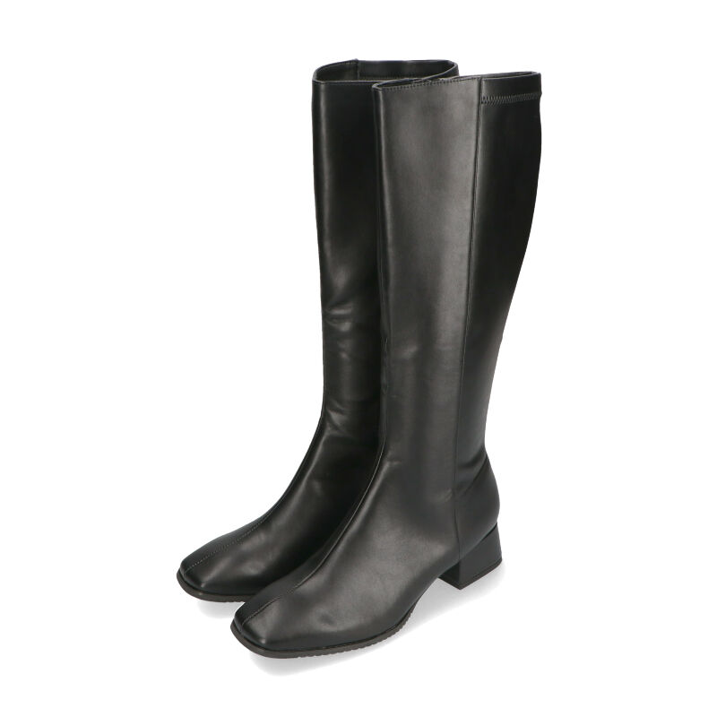 ORiental TRaffic「ベーシック ロングブーツ/31483 ヒール4ｃｍ 」|ロングブーツ|BLACK