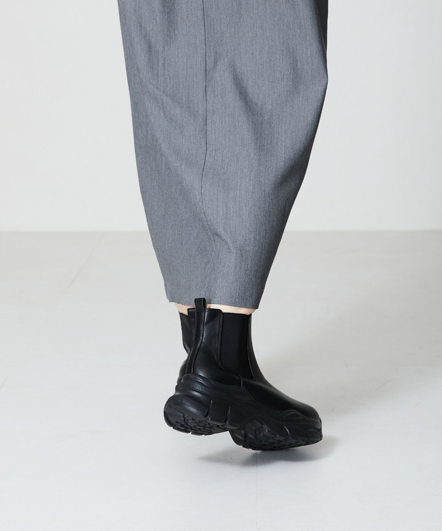 ORiental TRaffic「●2024秋冬新作●スニーカーソールサイドゴアブーツ/41432」|ショートブーツ|