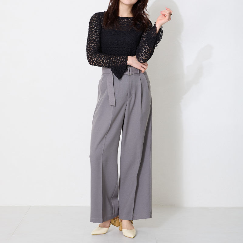 ORiental TRaffic「ポインテッドトゥボタンベルトパンプス/51118 パンプス トレンド 人気 売れてる」|パンプス|