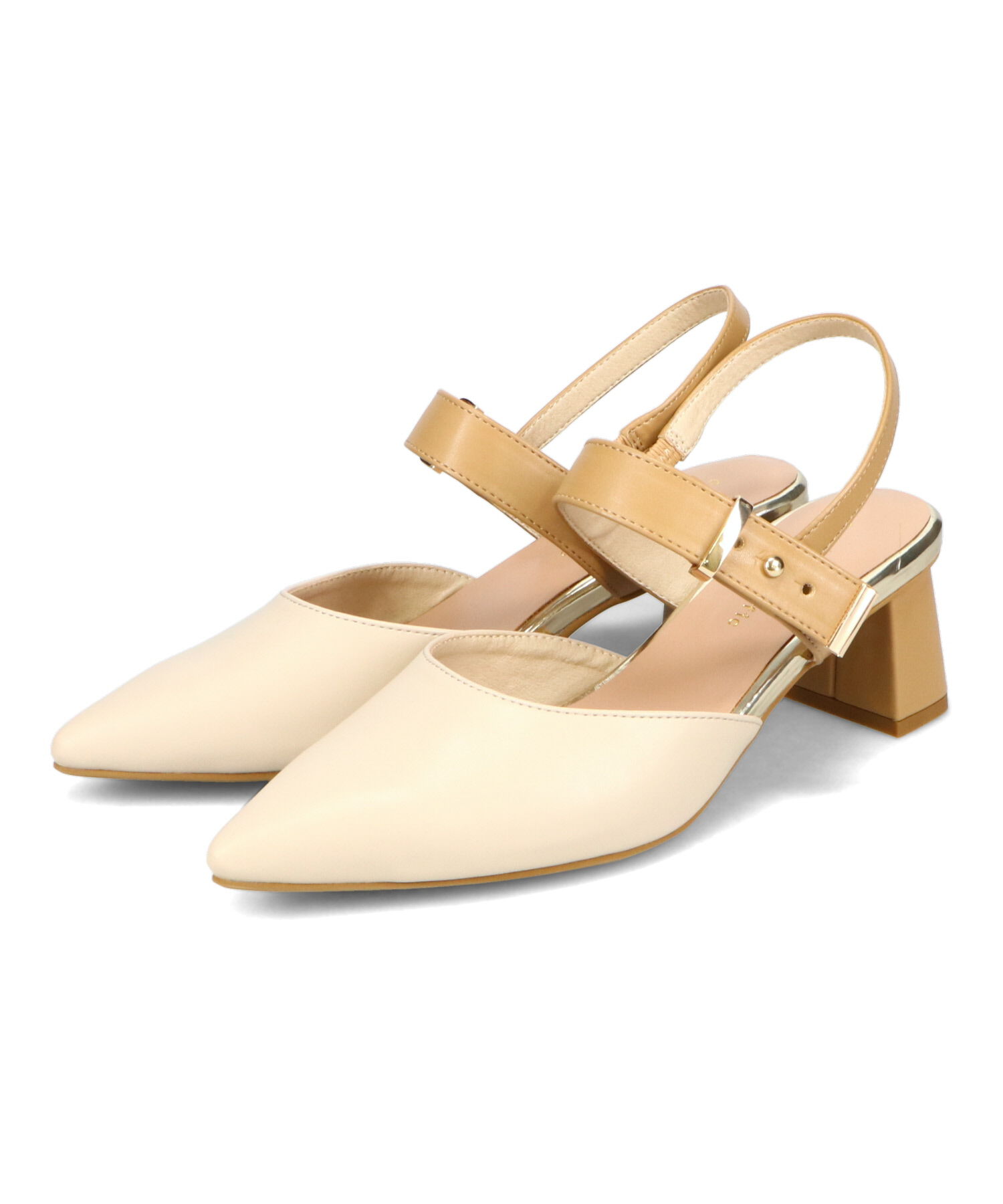 ORiental TRaffic「ポインテッドトゥボタンベルトパンプス/51118 パンプス トレンド 人気 売れてる」|パンプス|