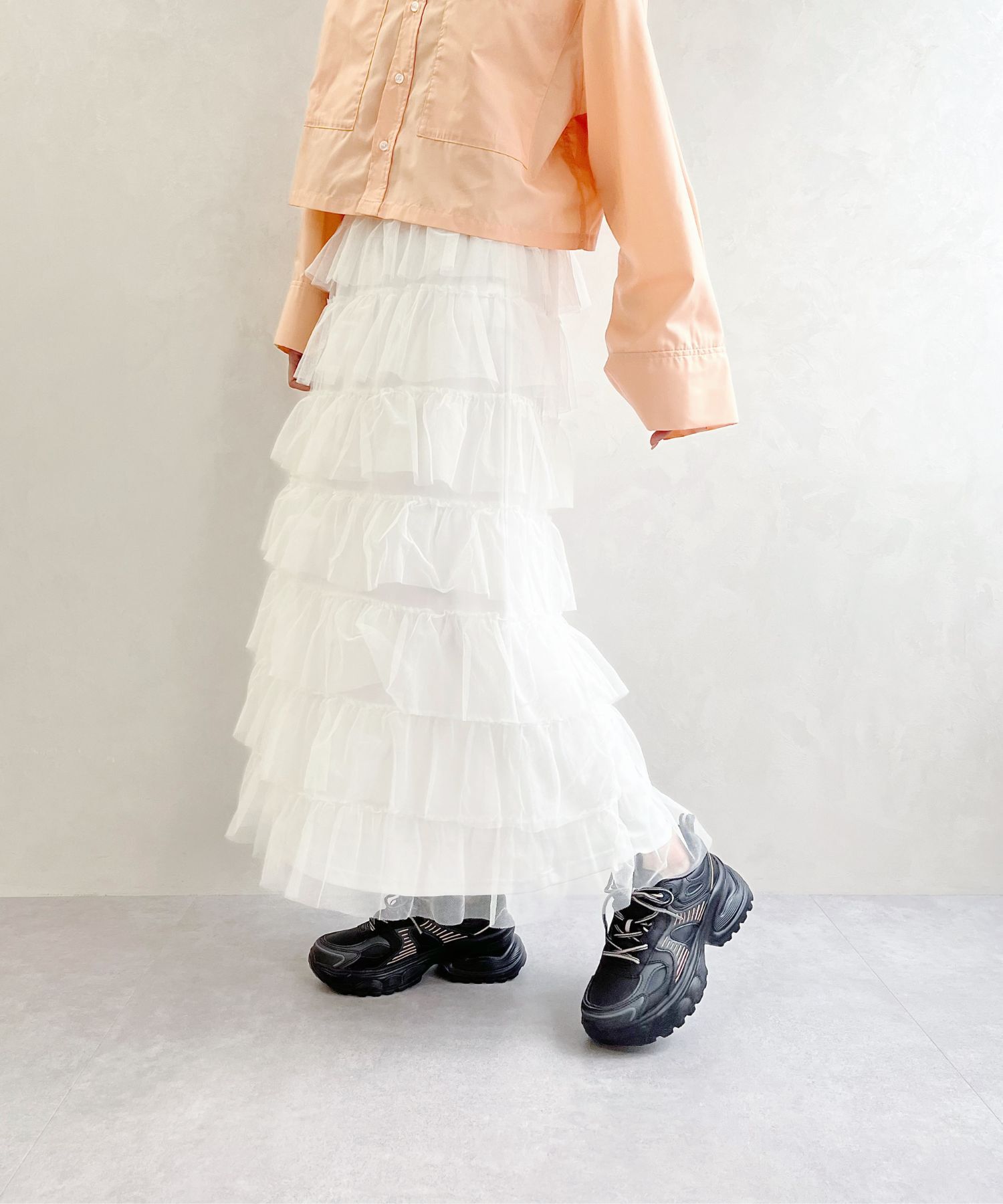 ORiental TRaffic「配色パーツダッドスニーカー/OT3754」|スニーカー|