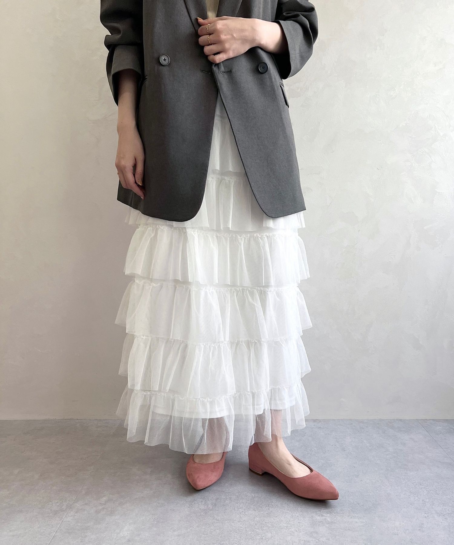 ORiental TRaffic「【跳べるパンプス/シリーズ累計１５０万足突破】メタリックライン フラット /R-3218 パンプス クッション」|パンプス|