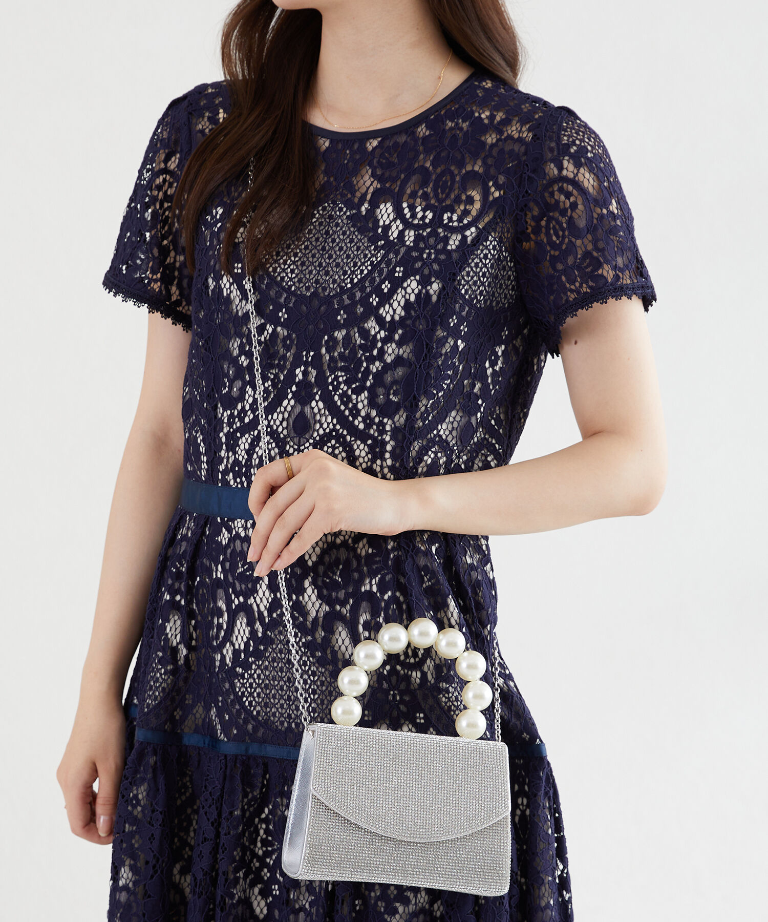 ORiental TRaffic「パールハンドルミニバッグ/MOB006」|ハンドバッグ|