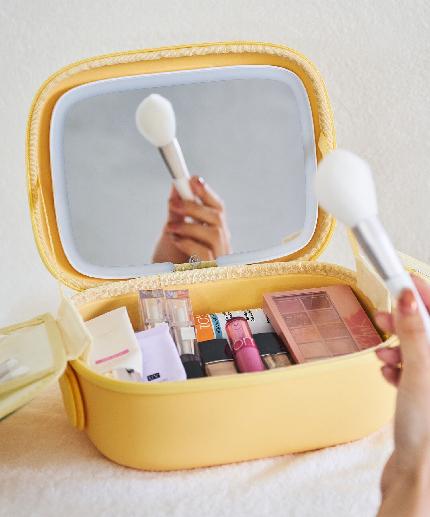 fungoofun「【WEB限定】EVAミラー付きポーチ/G-0024 ポーチ 人気 売れてる トレンド」|ハンドバッグ|