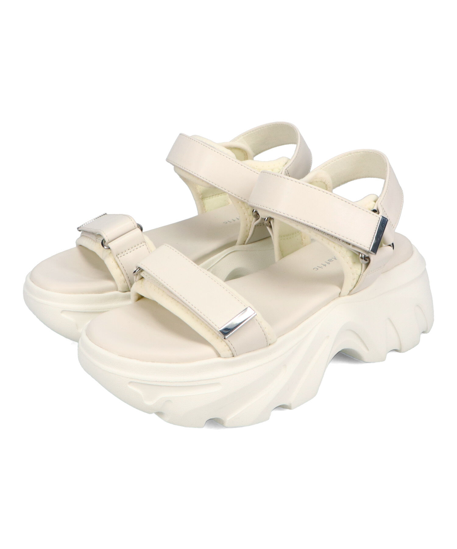 ORiental TRaffic「ボリュームソールベルトスポサン/51212 サンダル 厚底 人気 売れてる」|サンダル|