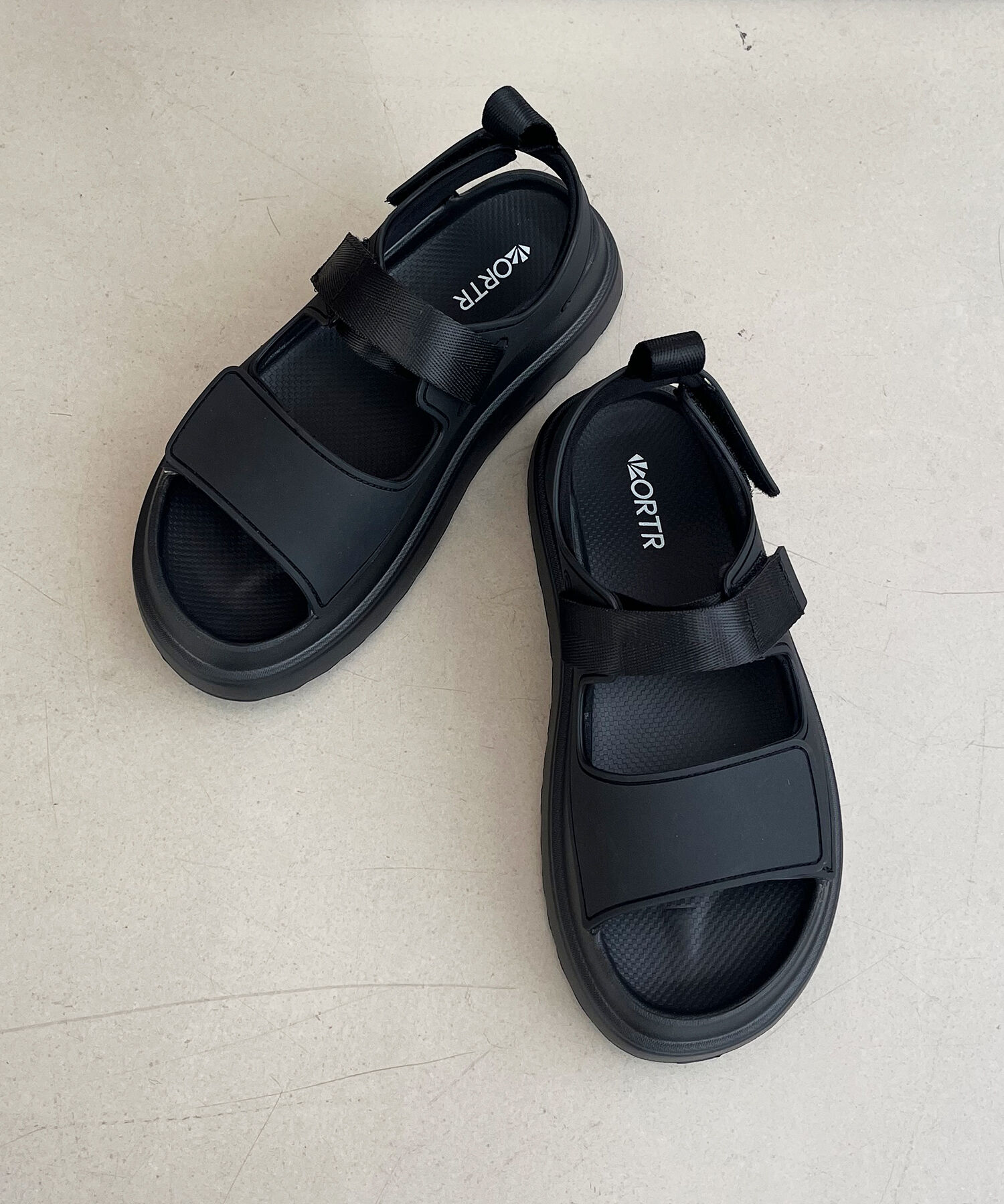 ORiental TRaffic「【リカバリーサンダル】ベルクロ EVAサンダル /OT3228 軽量 サンダル 人気 厚底」|サンダル|