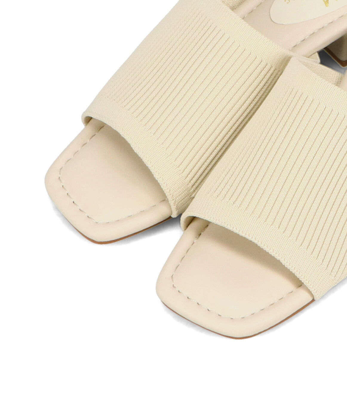 WA Oriental TRaffic「ニットミュールサンダル/52207 ミュール ニット トレンド サンダル 柔らかい 人気」|サンダル|