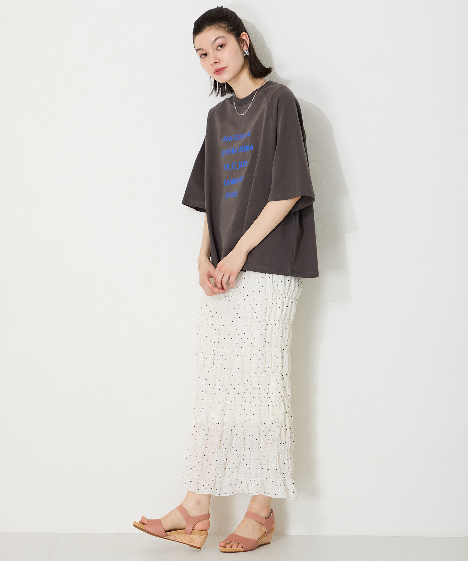 WA Oriental TRaffic「ゴムベルトウエッジサンダル/52216 人気 トレンド クッション」|サンダル|