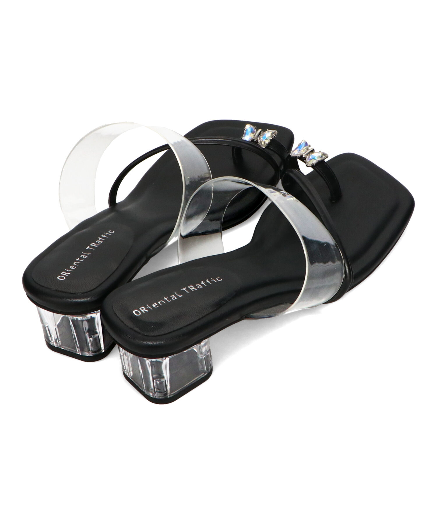 ORiental TRaffic「バタフライモチーフPVCサンダル/51228 人気 トレンド 」|サンダル|