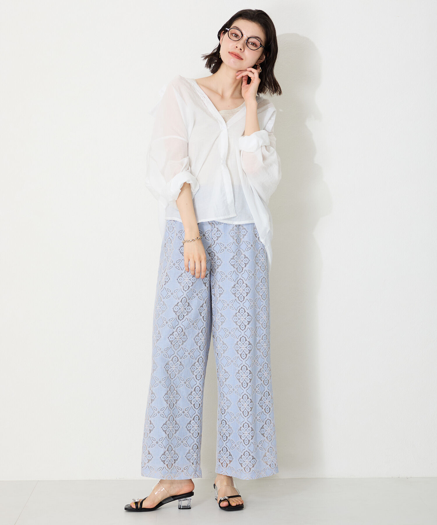 ORiental TRaffic「バタフライモチーフPVCサンダル/51228 人気 トレンド 」|サンダル|