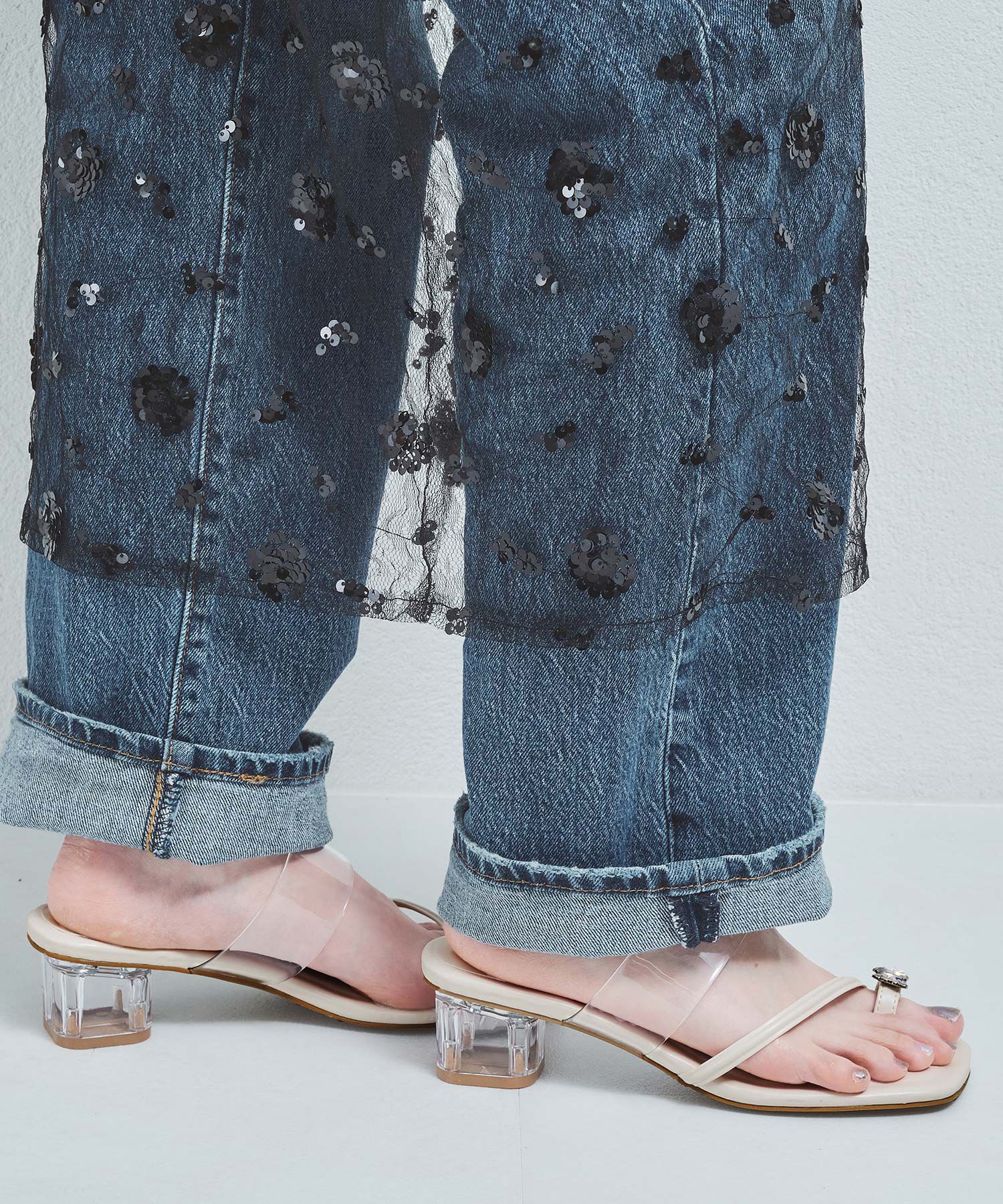 ORiental TRaffic「バタフライモチーフPVCサンダル/51228 人気 トレンド 」|サンダル|