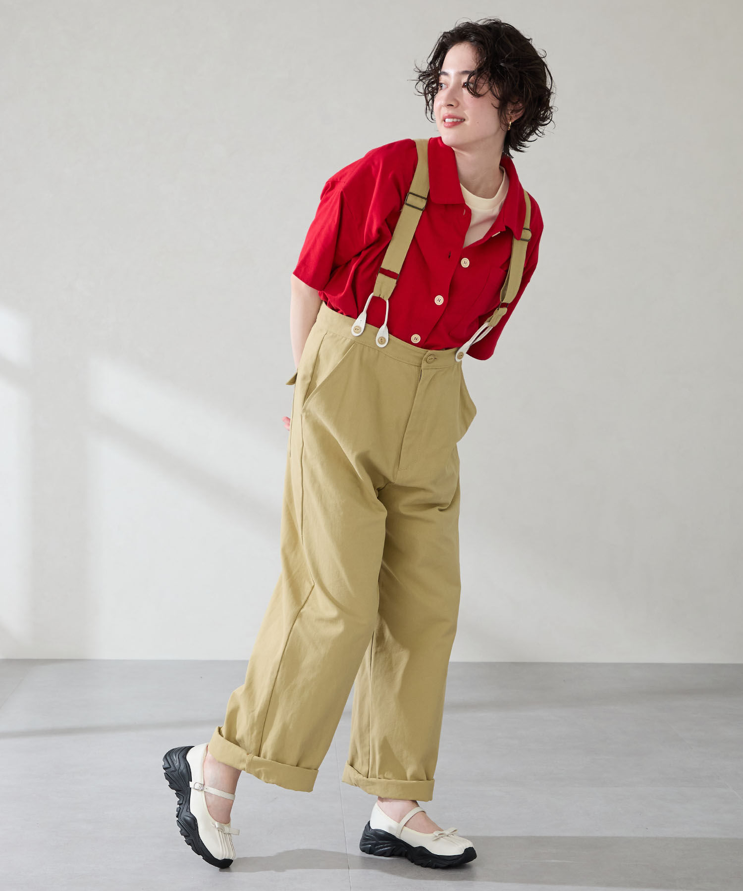 ORiental TRaffic「スニーカーソール バレエシューズ /51305 厚底」|スニーカー|