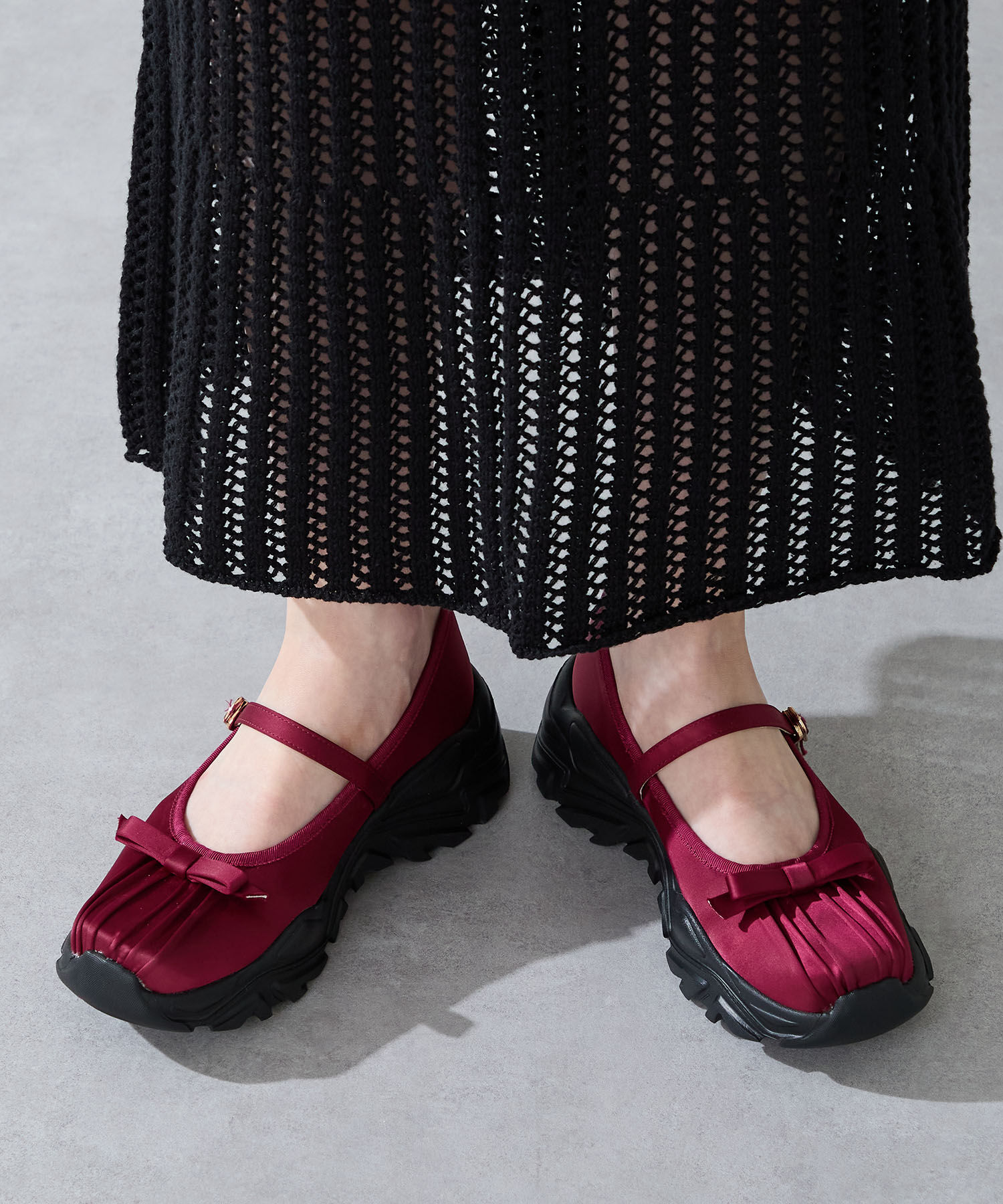 ORiental TRaffic「スニーカーソール バレエシューズ /51305 厚底」|スニーカー|