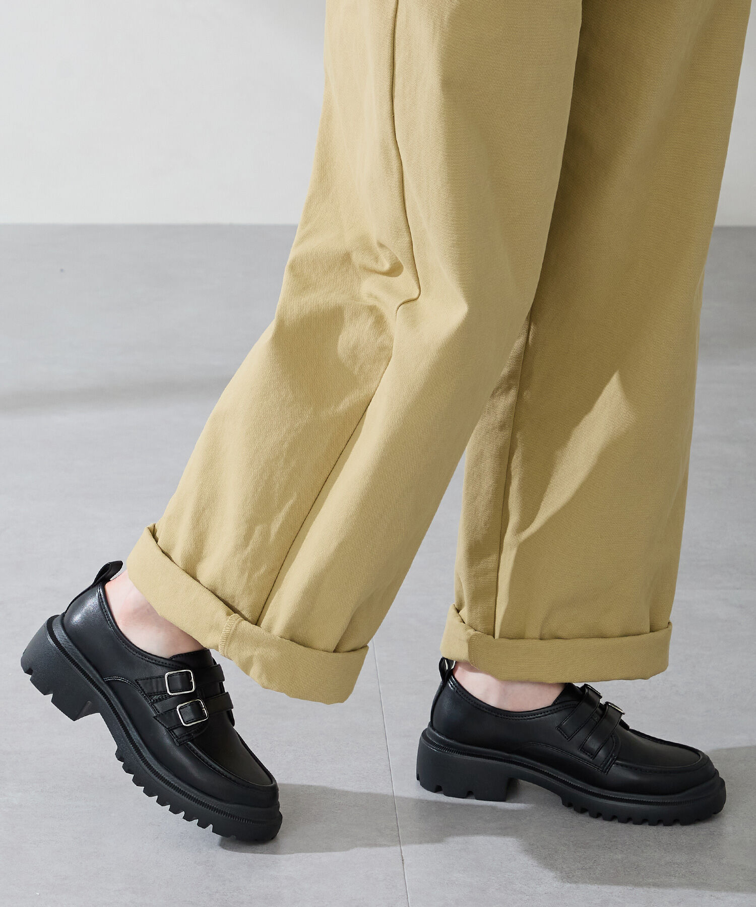 ORiental TRaffic「ダブルベルト厚底シューズ/51313」|スニーカー|