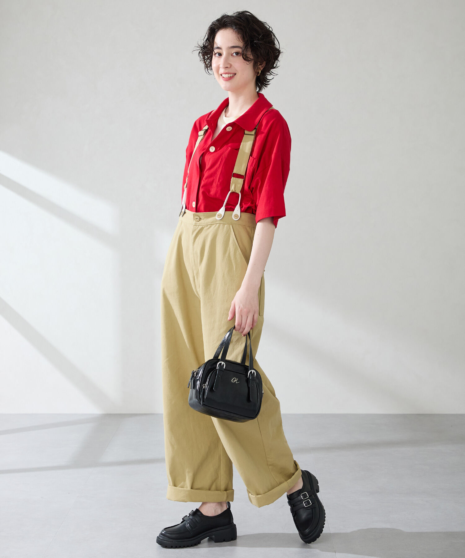 ORiental TRaffic「ダブルベルト厚底シューズ/51313」|スニーカー|