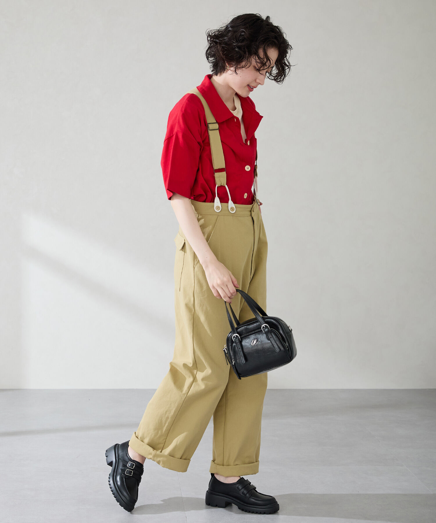 ORiental TRaffic「ダブルベルト厚底シューズ/51313」|スニーカー|