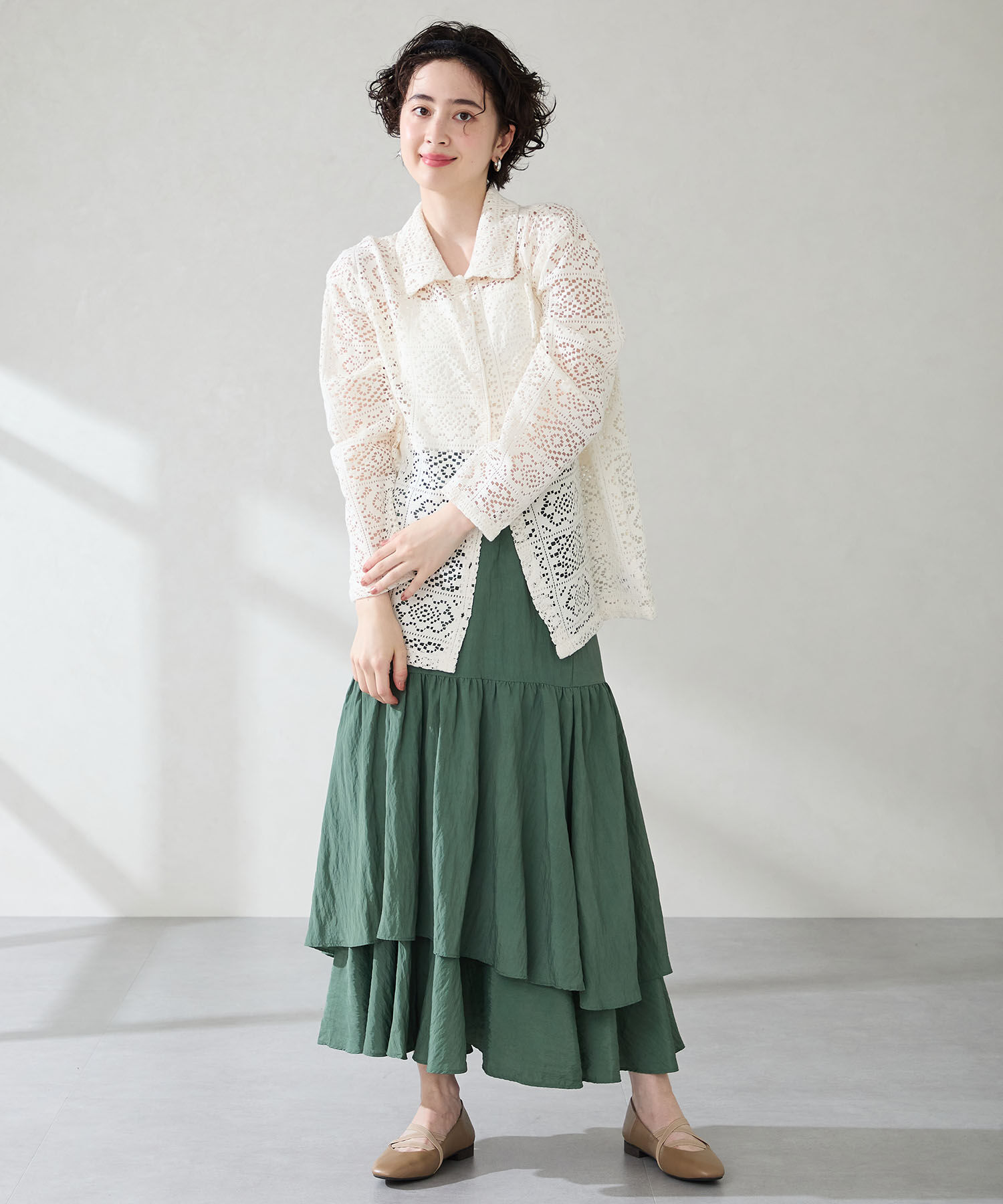 WA Oriental TRaffic「ゴムストラップフラットパンプス/52305」|パンプス|