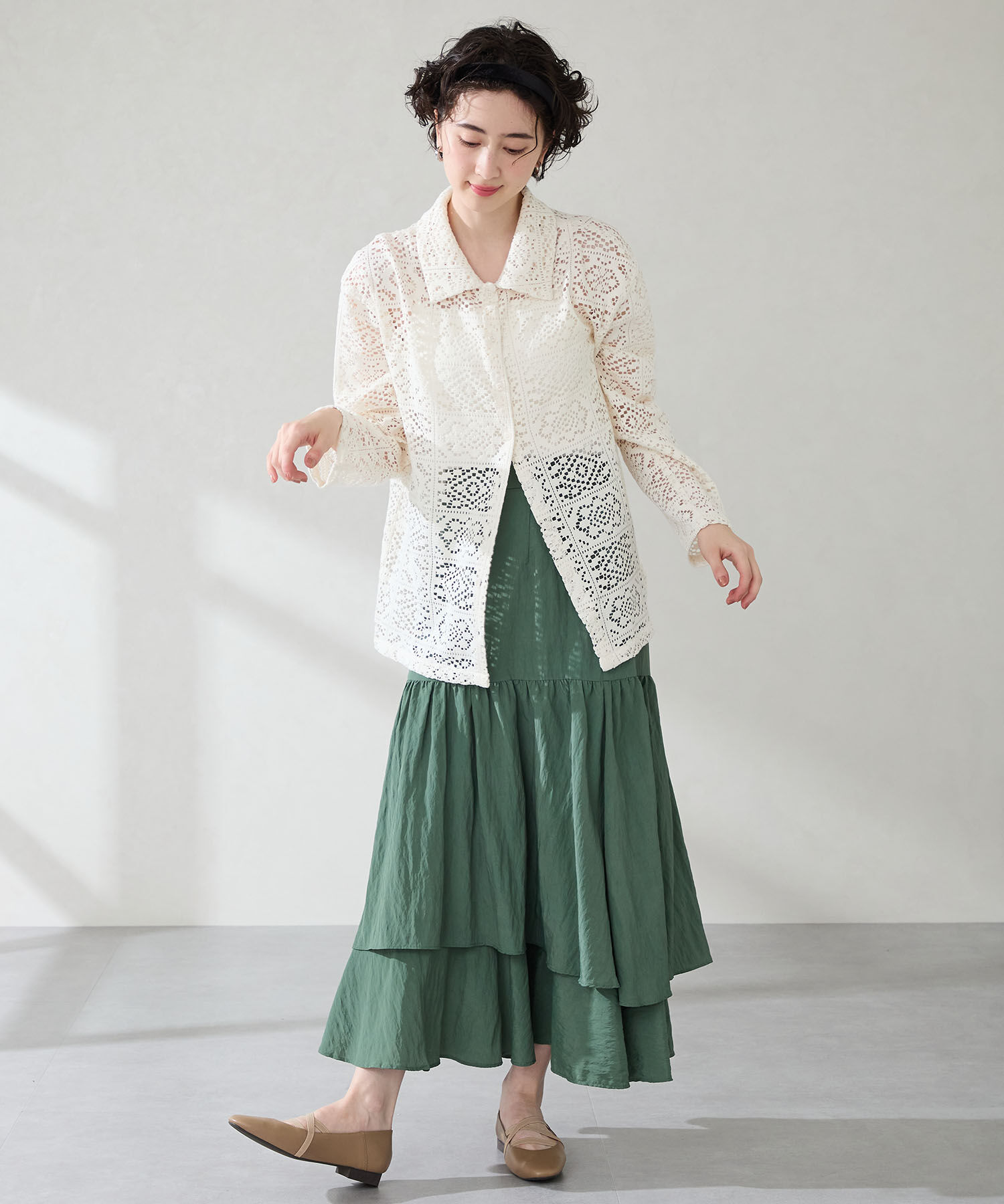 WA Oriental TRaffic「ゴムストラップフラットパンプス/52305」|パンプス|