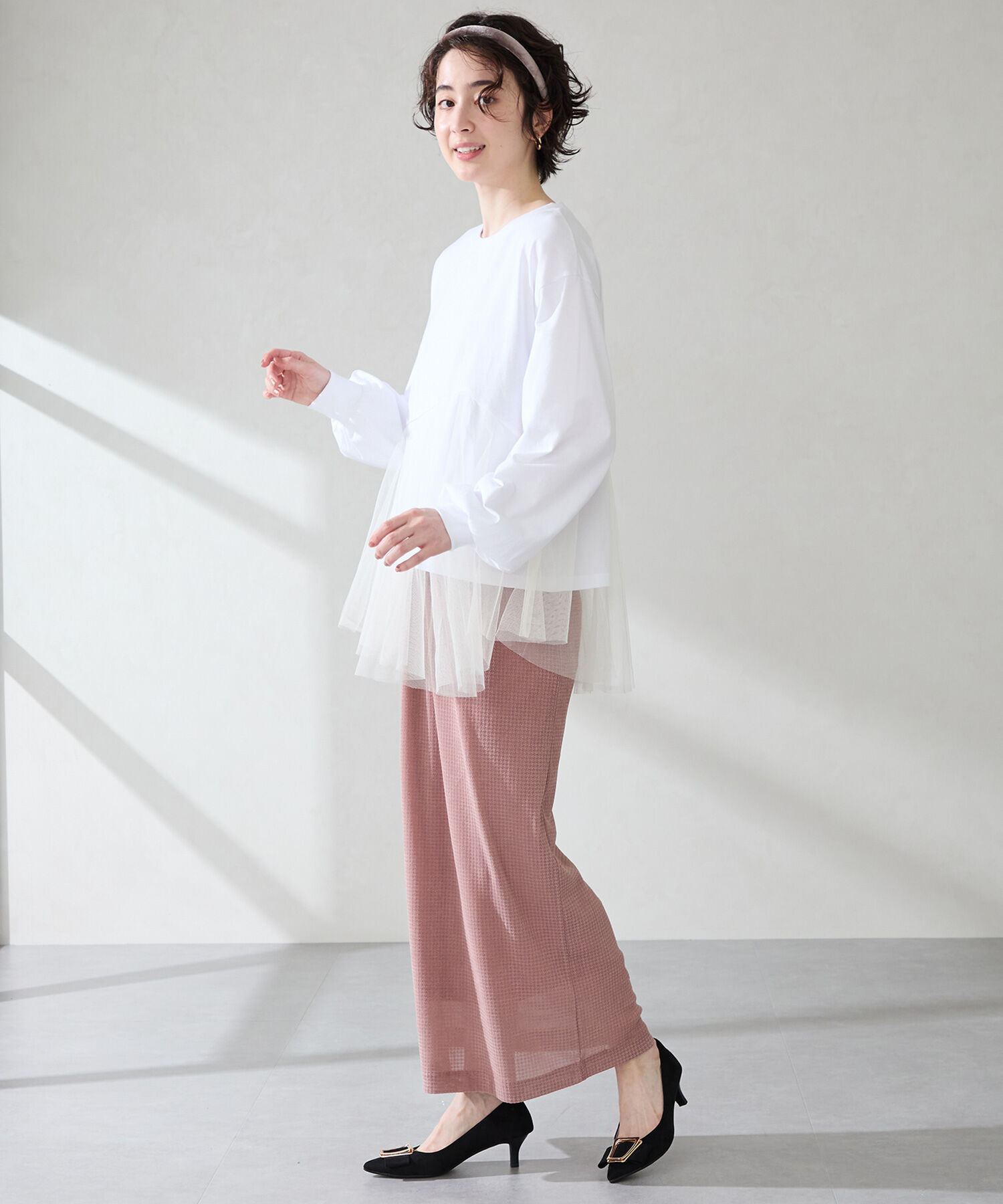 WA Oriental TRaffic「2wayリボンモチーフヒールパンプス/52312」|パンプス|