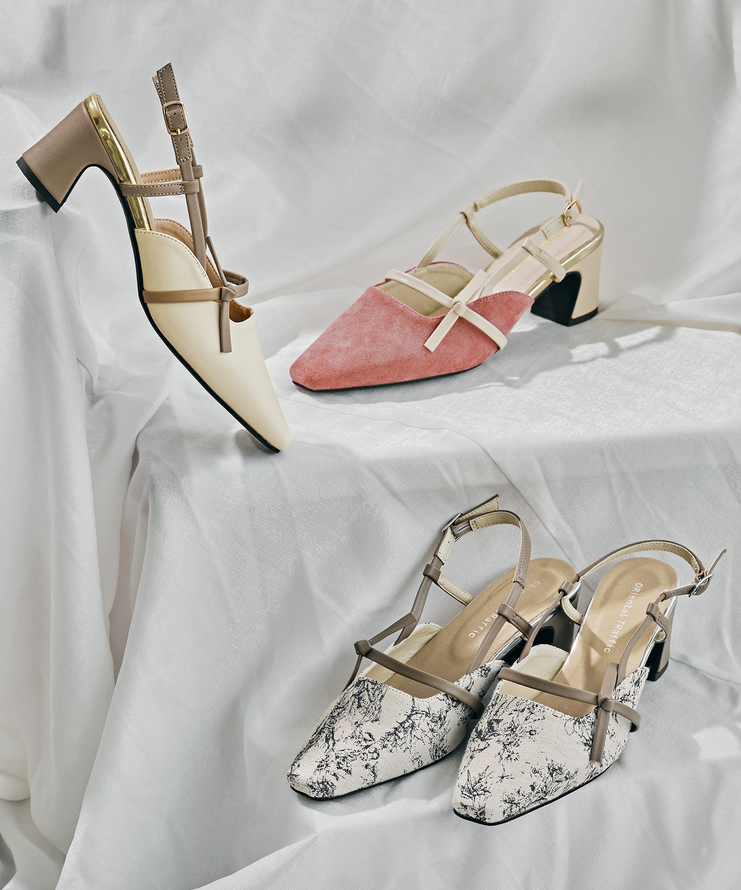 ORiental TRaffic「細 ストラップ バックベルト パンプス /51314 ヒール6.2ｃｍ」|パンプス|