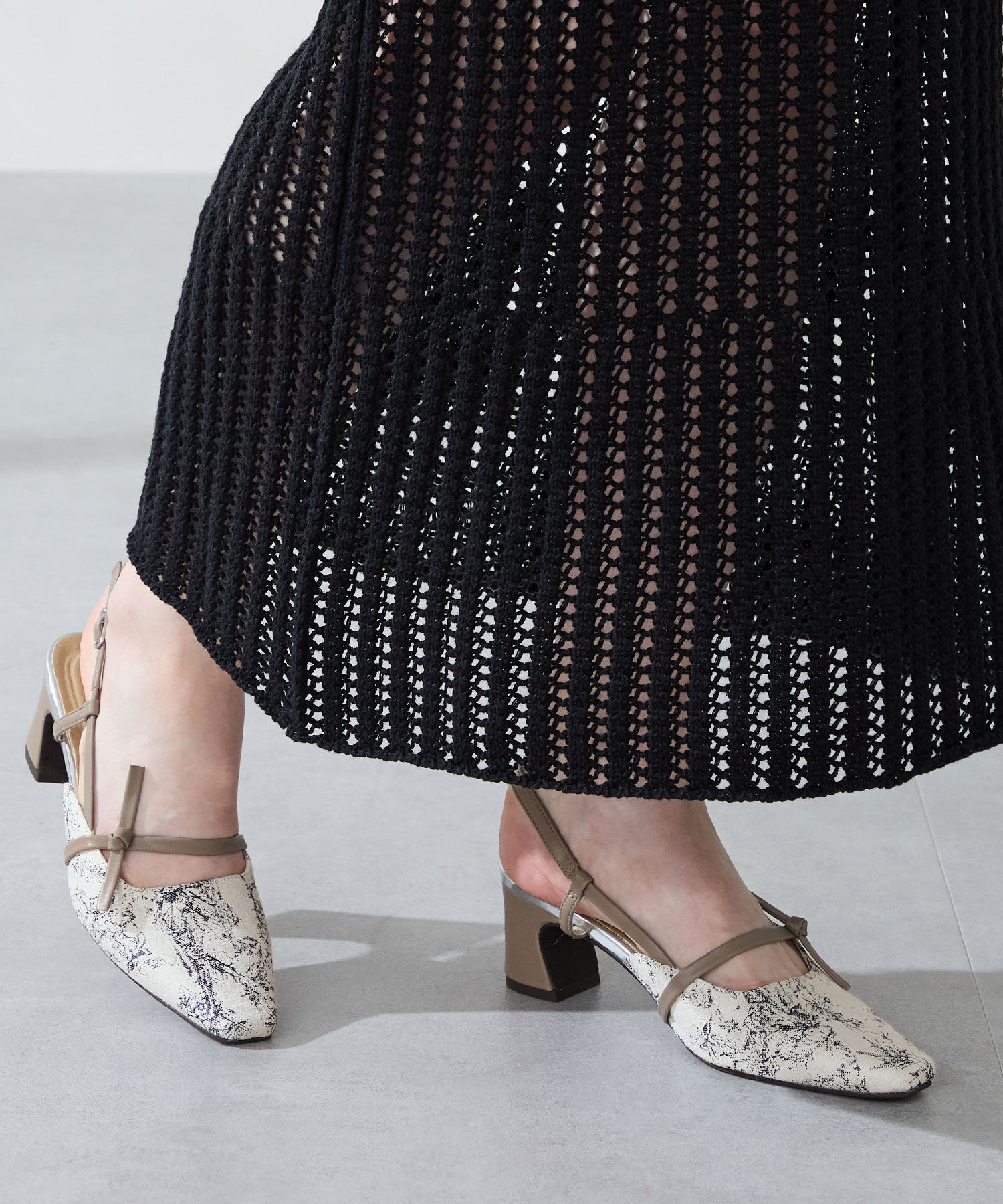 ORiental TRaffic「細 ストラップ バックベルト パンプス /51314 ヒール6.2ｃｍ」|パンプス|BLUE