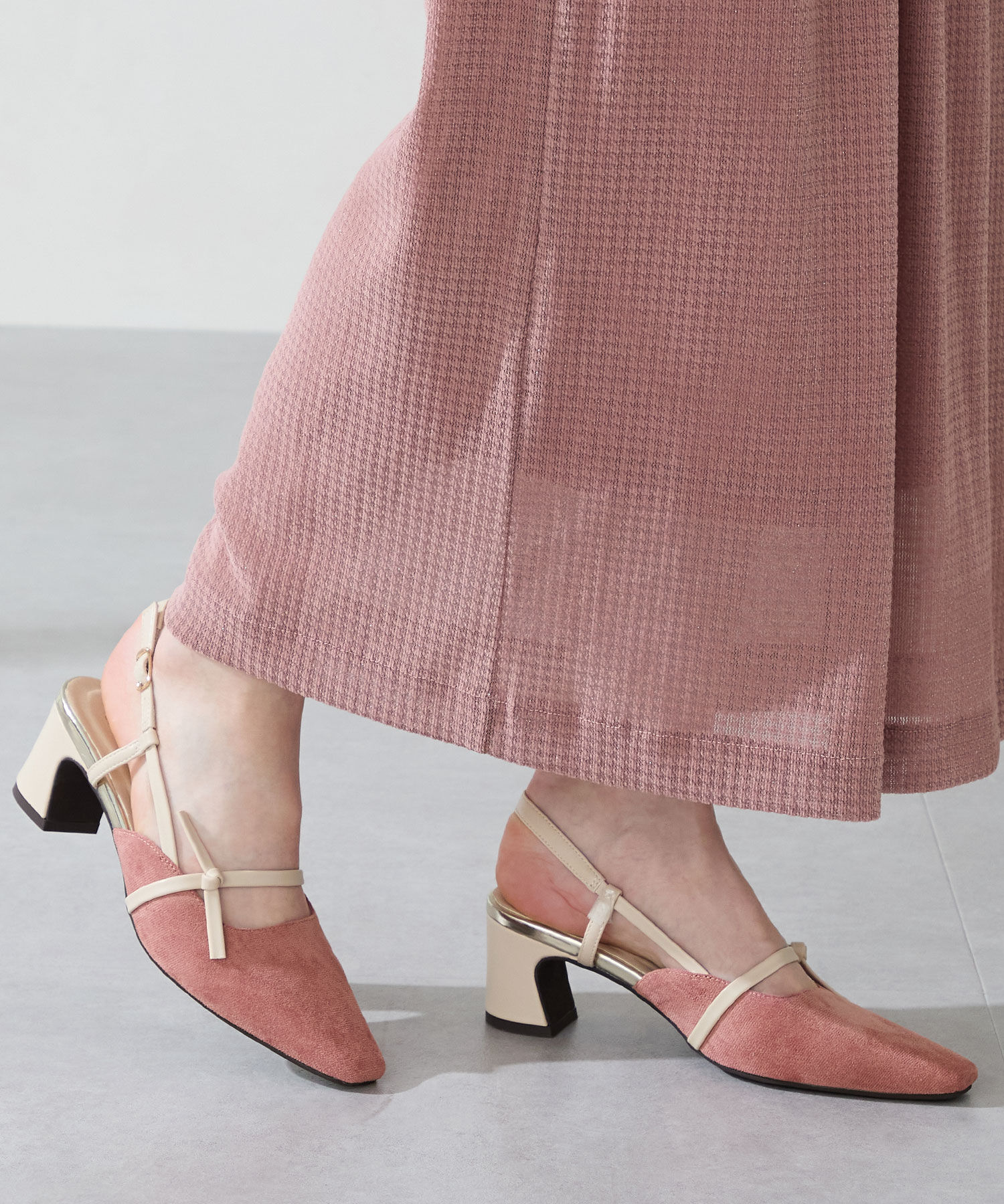 ORiental TRaffic「細 ストラップ バックベルト パンプス /51314 ヒール6.2ｃｍ」|パンプス|